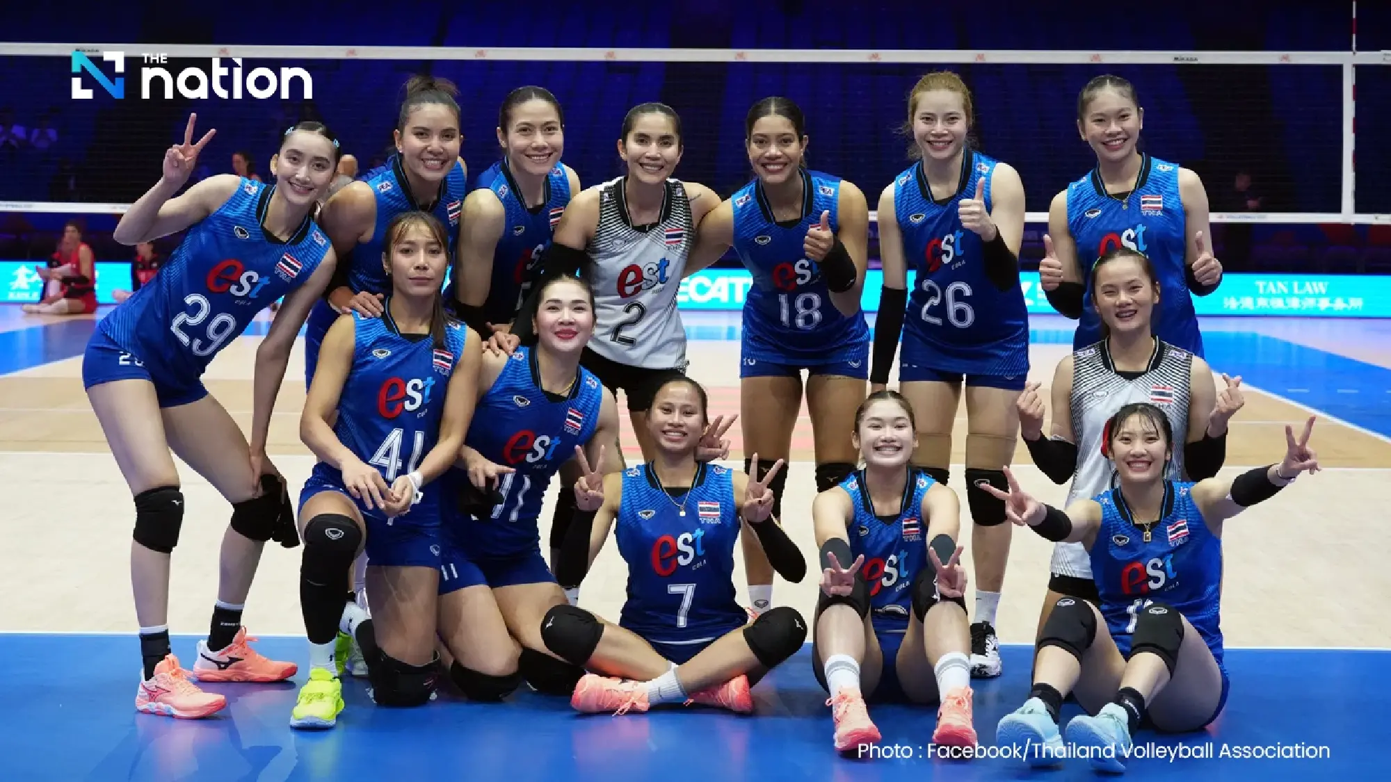 Thailand face China in crucial VNL 2026 clash after opening defeats