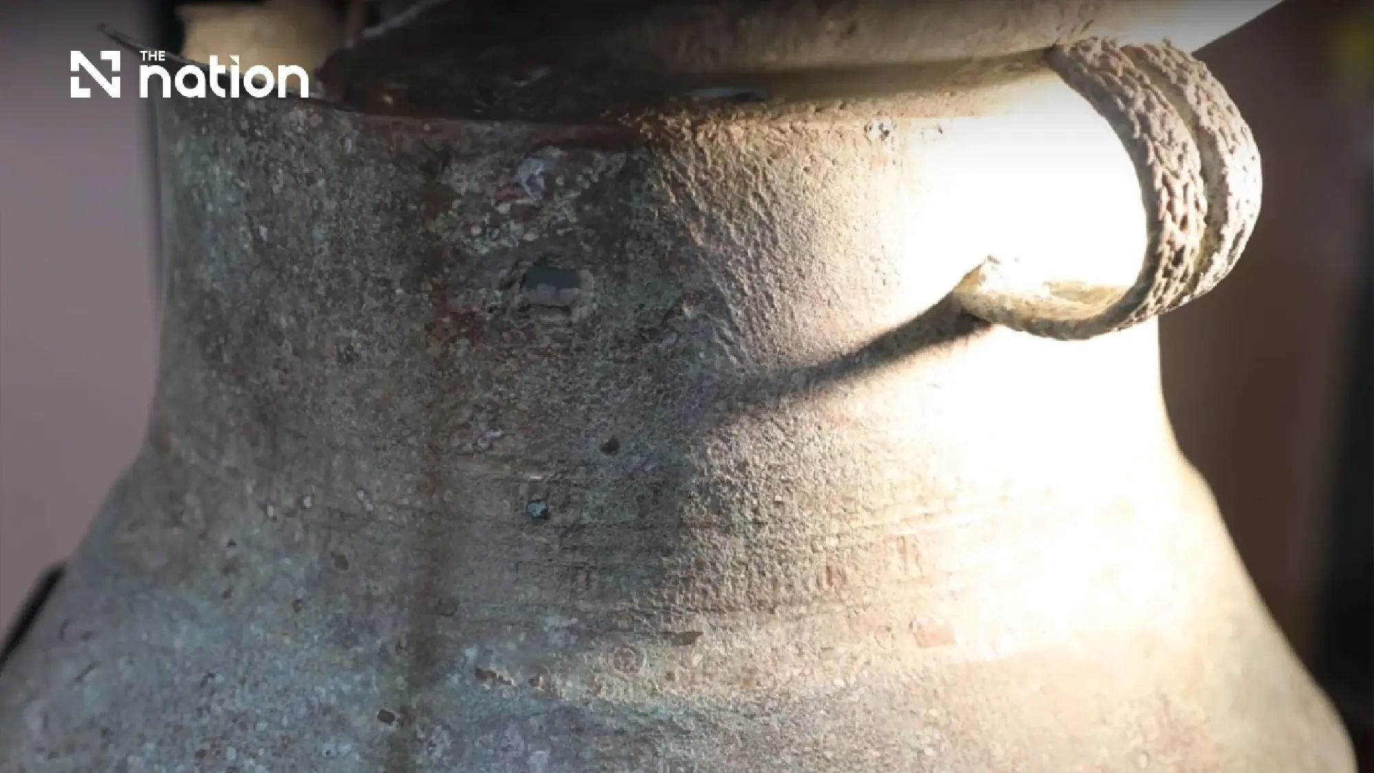 Gold, bronze drums and skeletons reveal ancient elite burial site in Phetchaburi