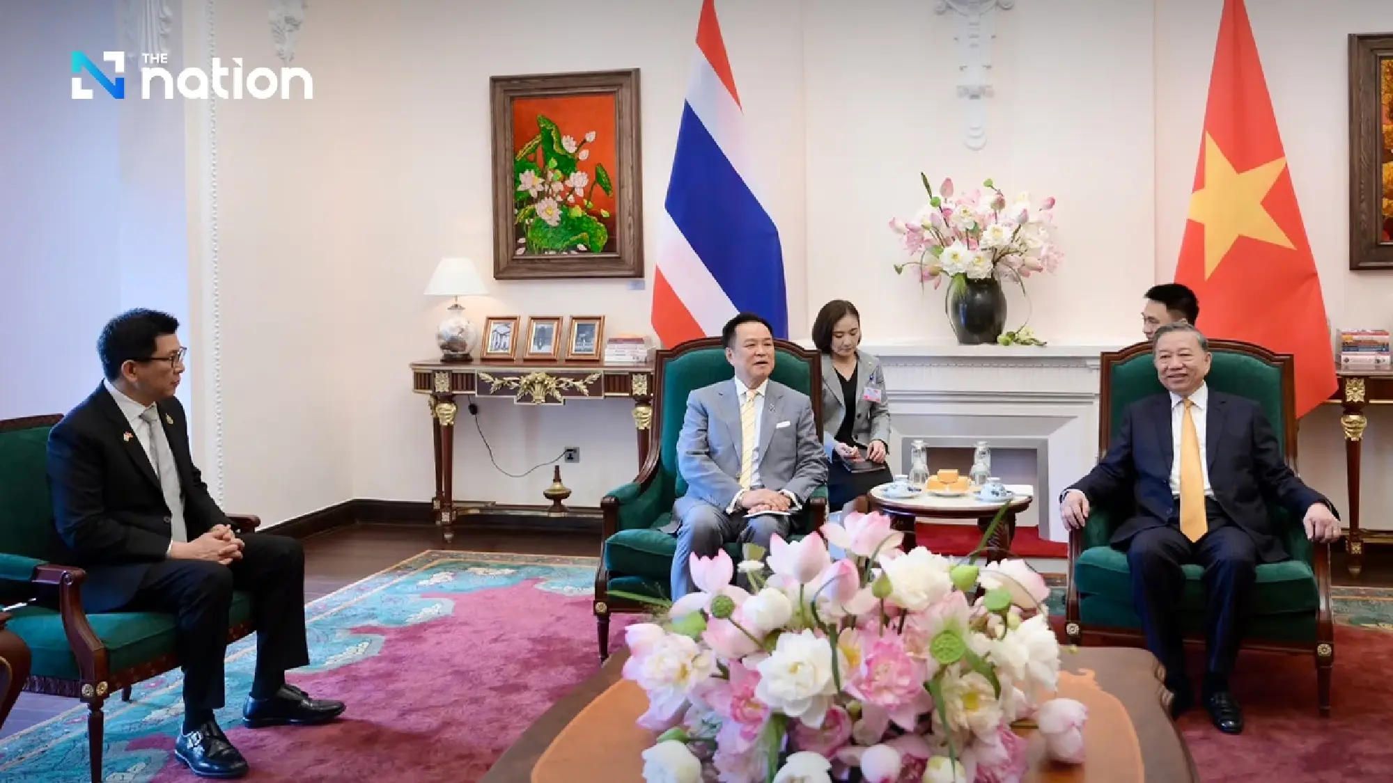 Anutin denies Cambodia talks claim as Thailand-Vietnam ties advance