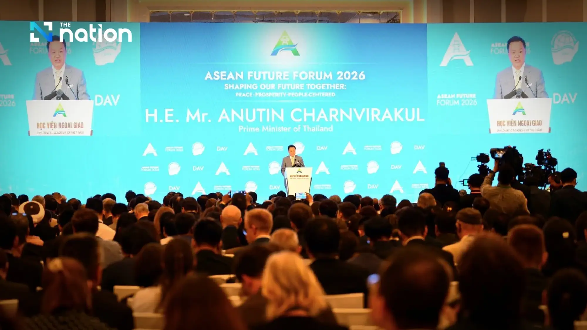 PM Anutin outlines ASEAN vision and backs Land Bridge transport push