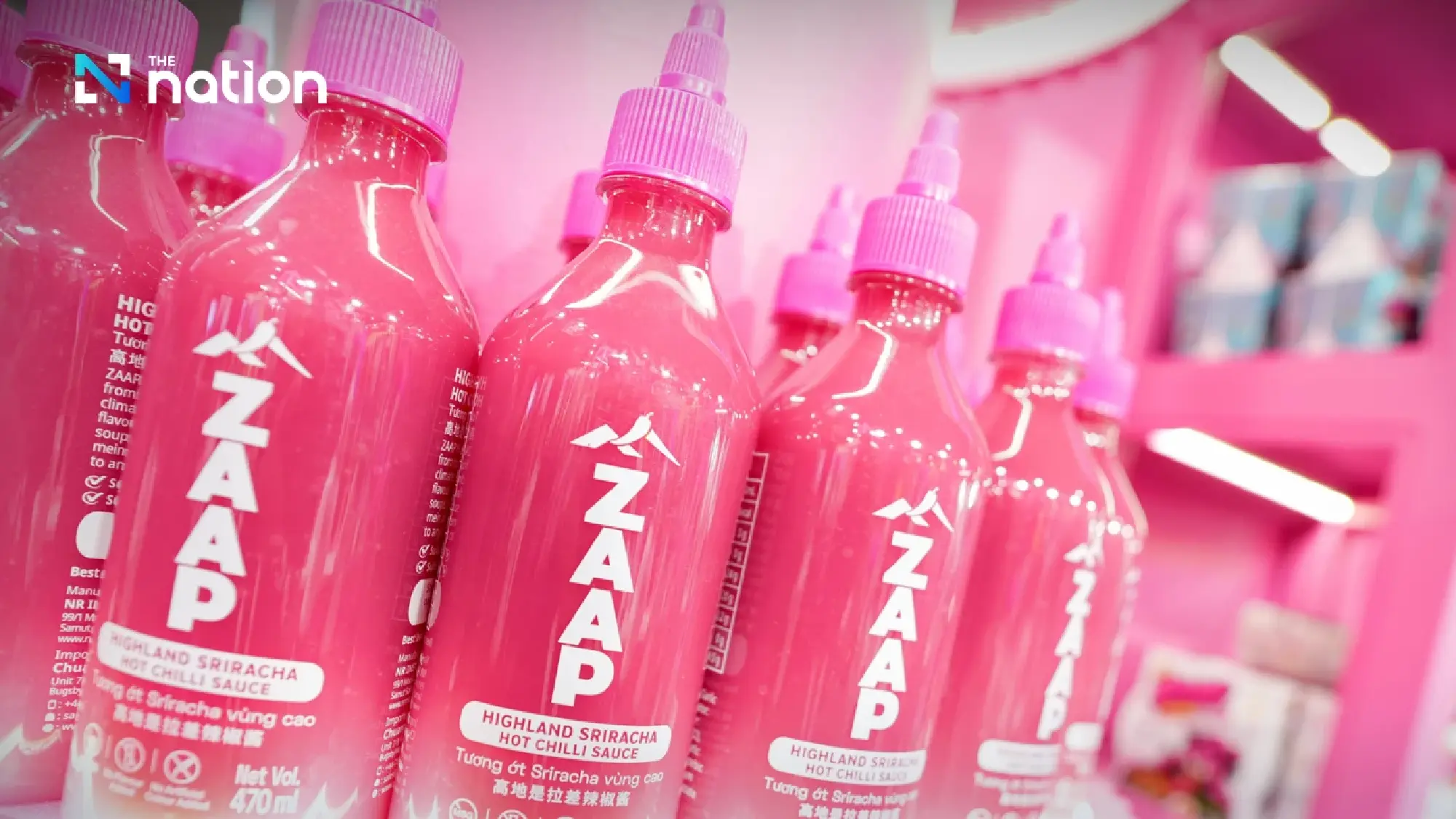 NRF drives “Pink Sauce” Highland Sriracha Hot Chili Sauce to the Global Stage