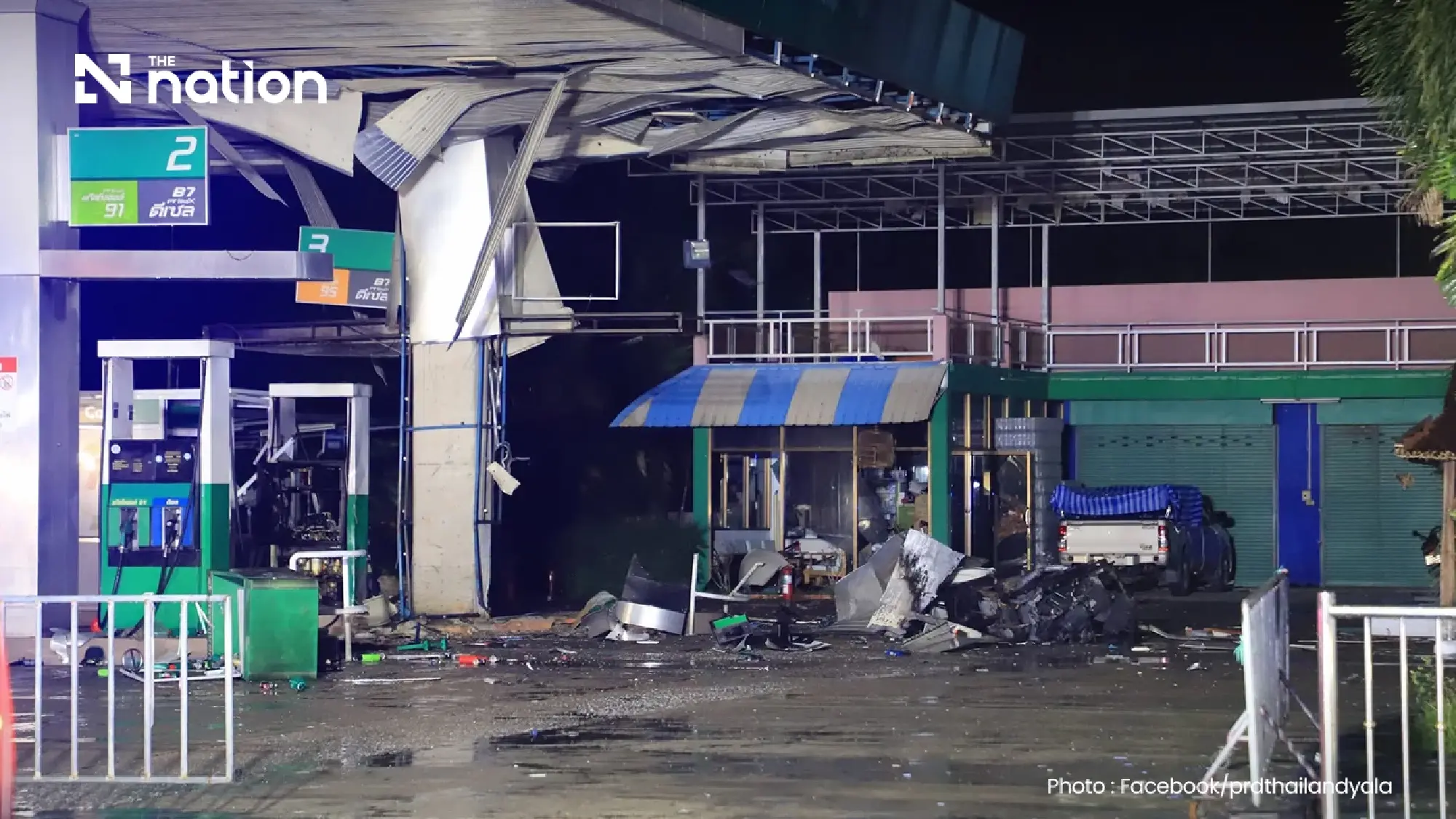 One injured as PT petrol stations attacked in Yala and Pattani