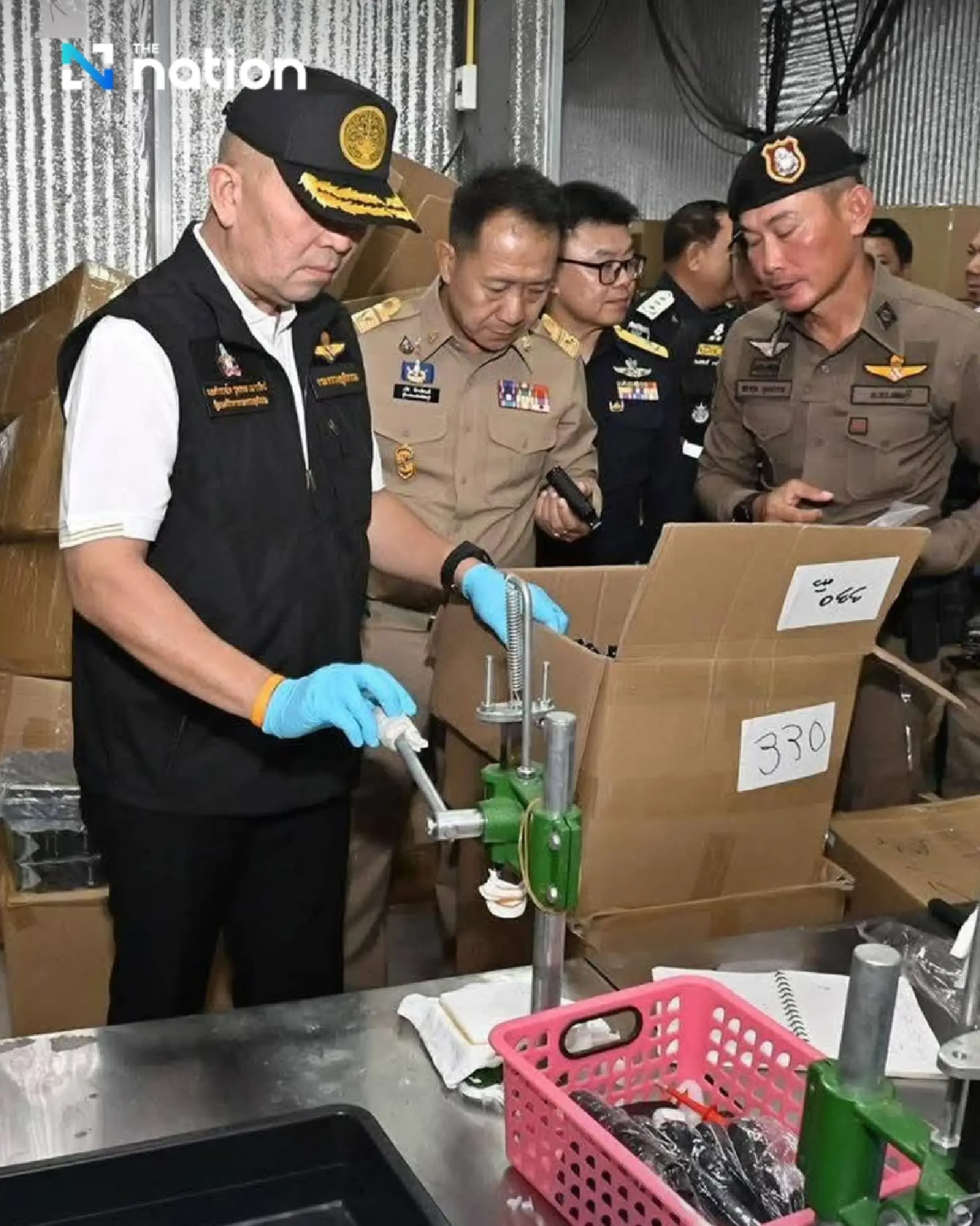 DSI busts illegal e-cigarette factory in Chonburi supplying buyers nationwide