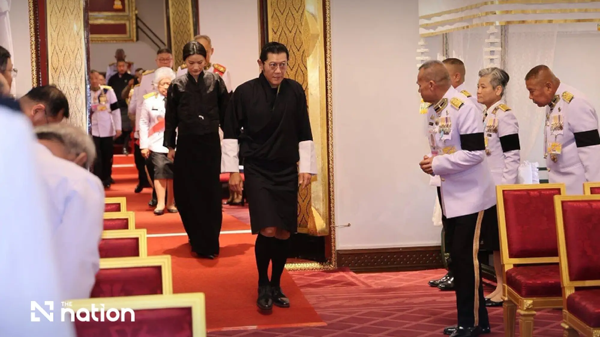 Their Majesties of Bhutan pay homage to Princess Bajrakitiyabha