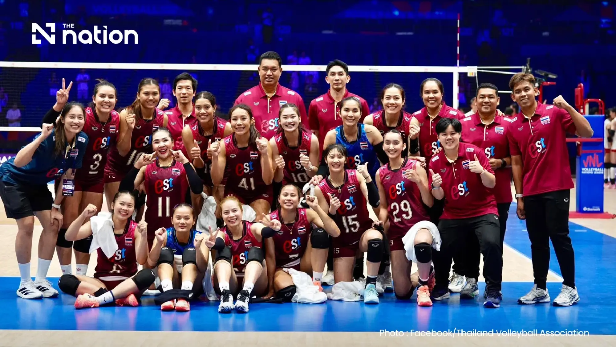 Thailand women set for VNL 2026 Week 2 home fixtures in Bangkok