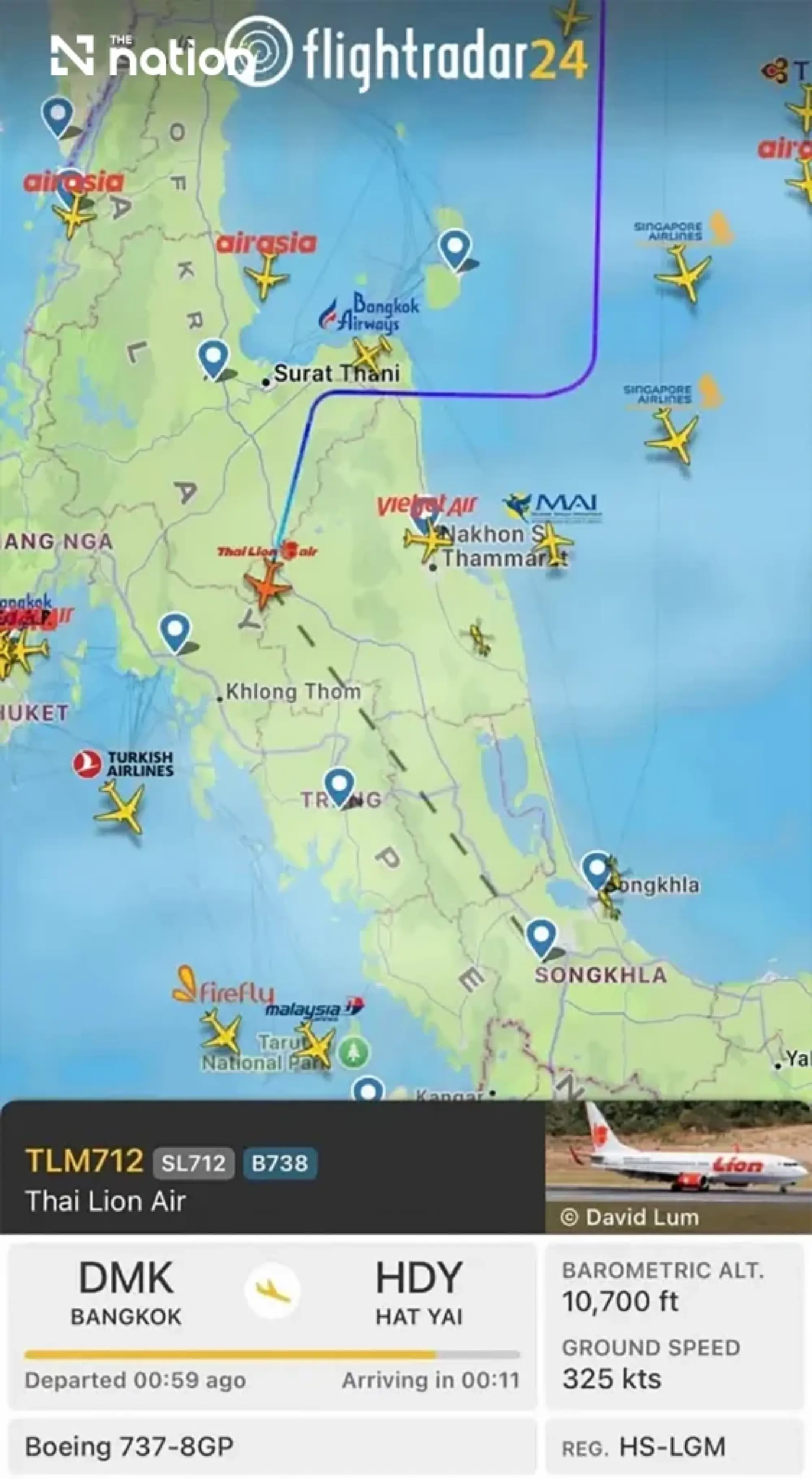 Hat Yai runway closes after fire engine accident