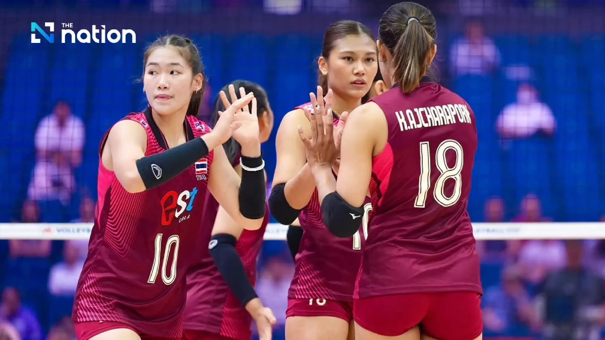 Thailand suffer second VNL defeat after five-set China thriller