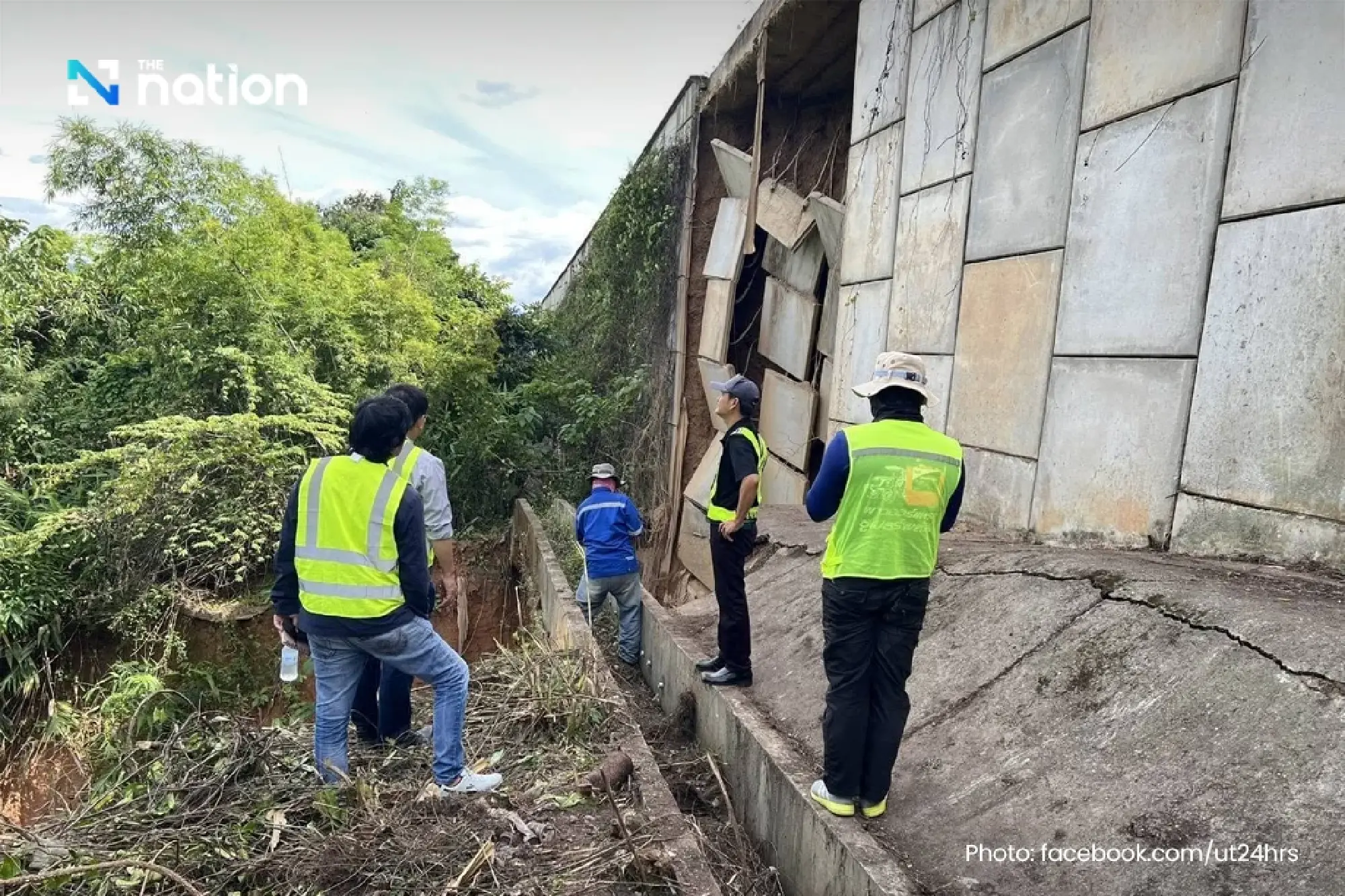 DOH warns motorists as Highway 11 section subsides at Khao Phlueng