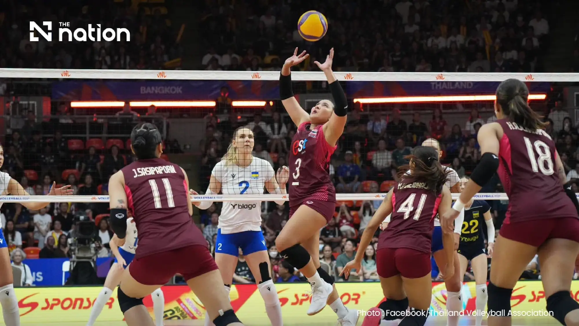 VNL 2026 Week 2: Thailand fall to Ukraine in five-set thriller