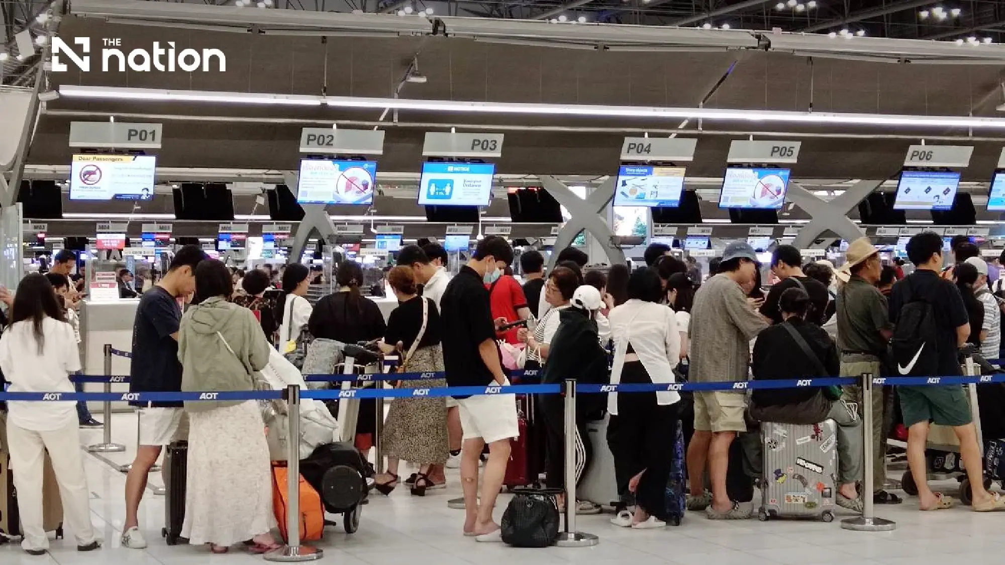 International departure fee rises today at six Thai airports