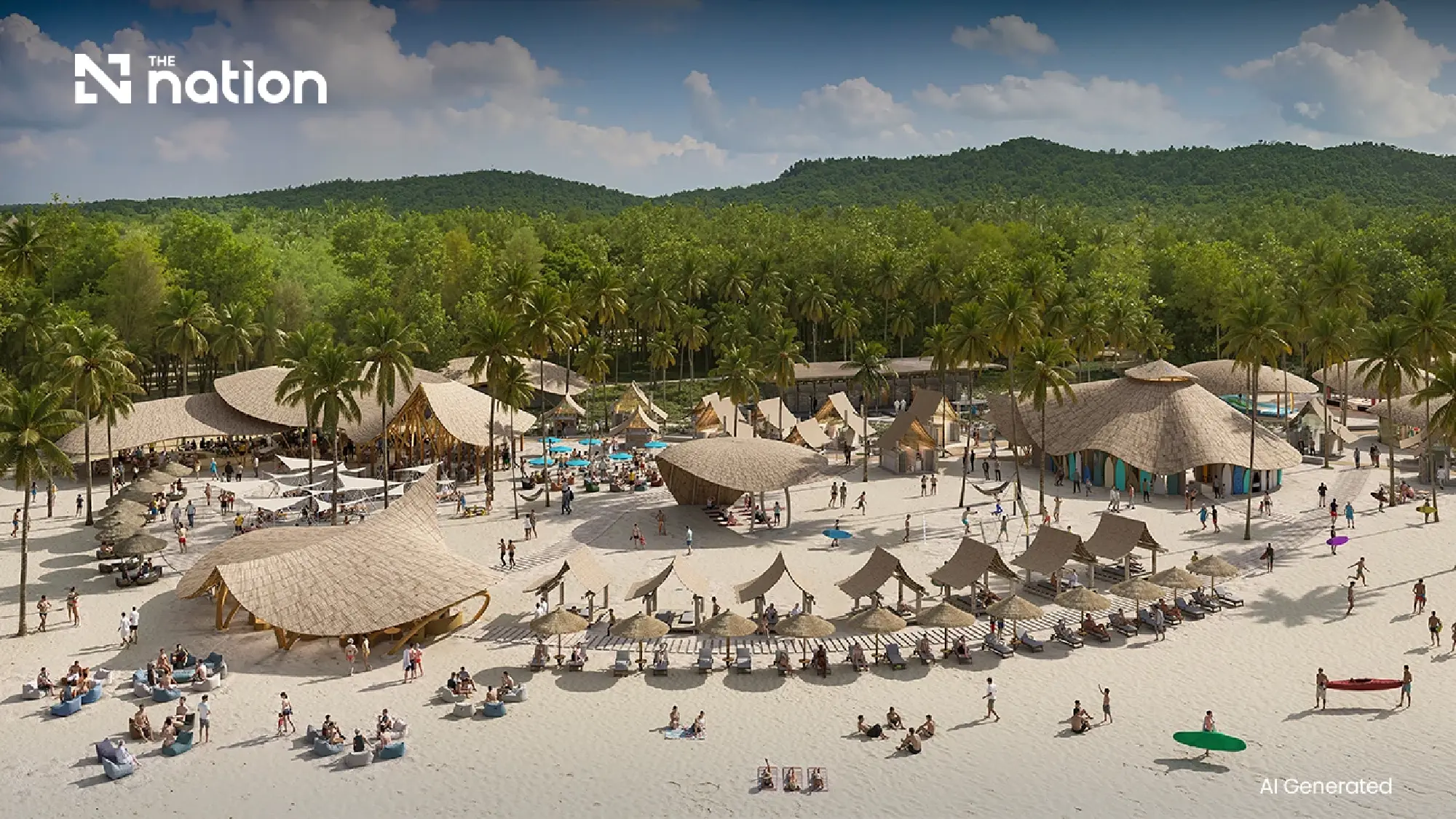 Memories Surf Village, Matalay. Artist impression