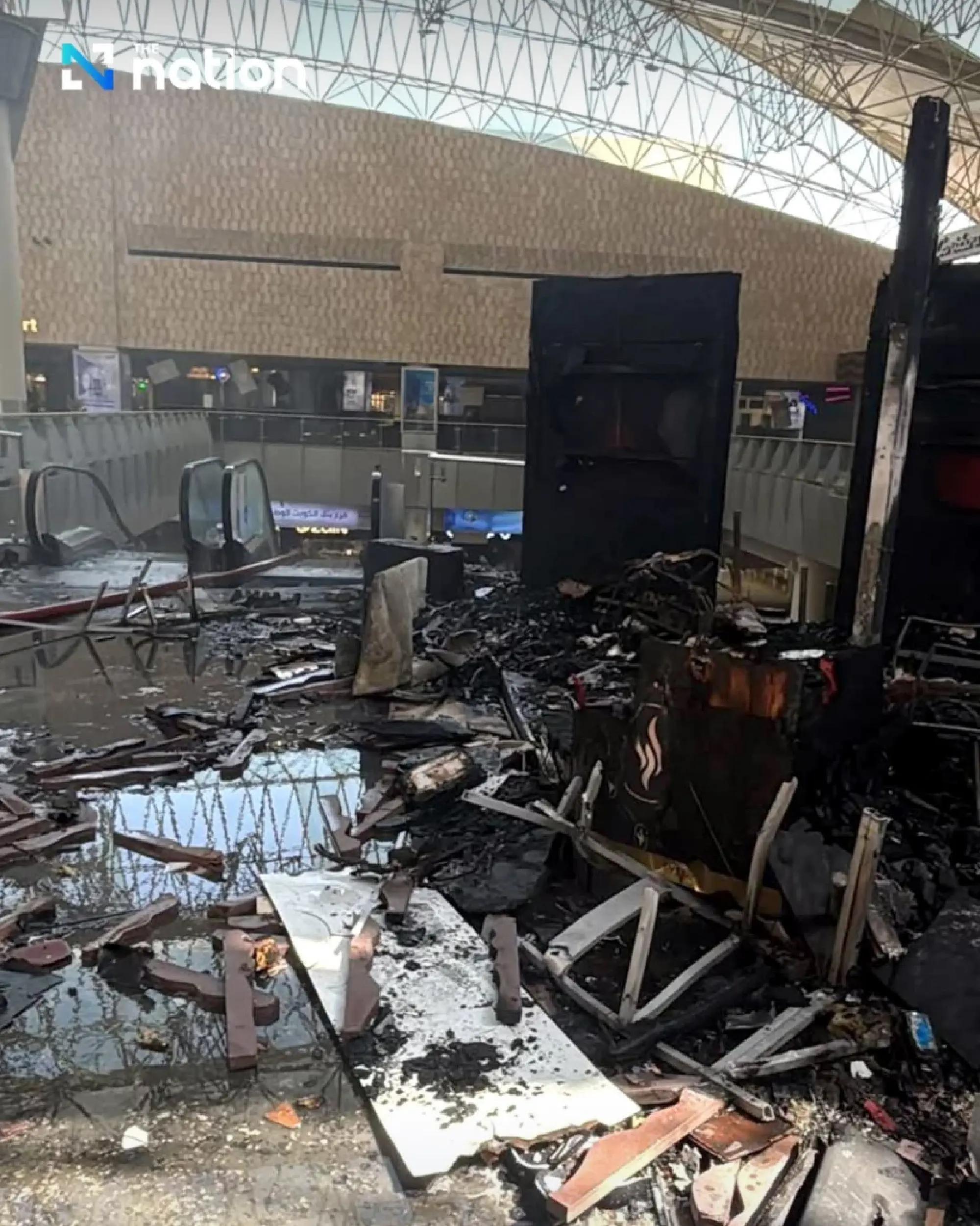 Gulf conflict widens as Kuwait airport hit, oil rises
