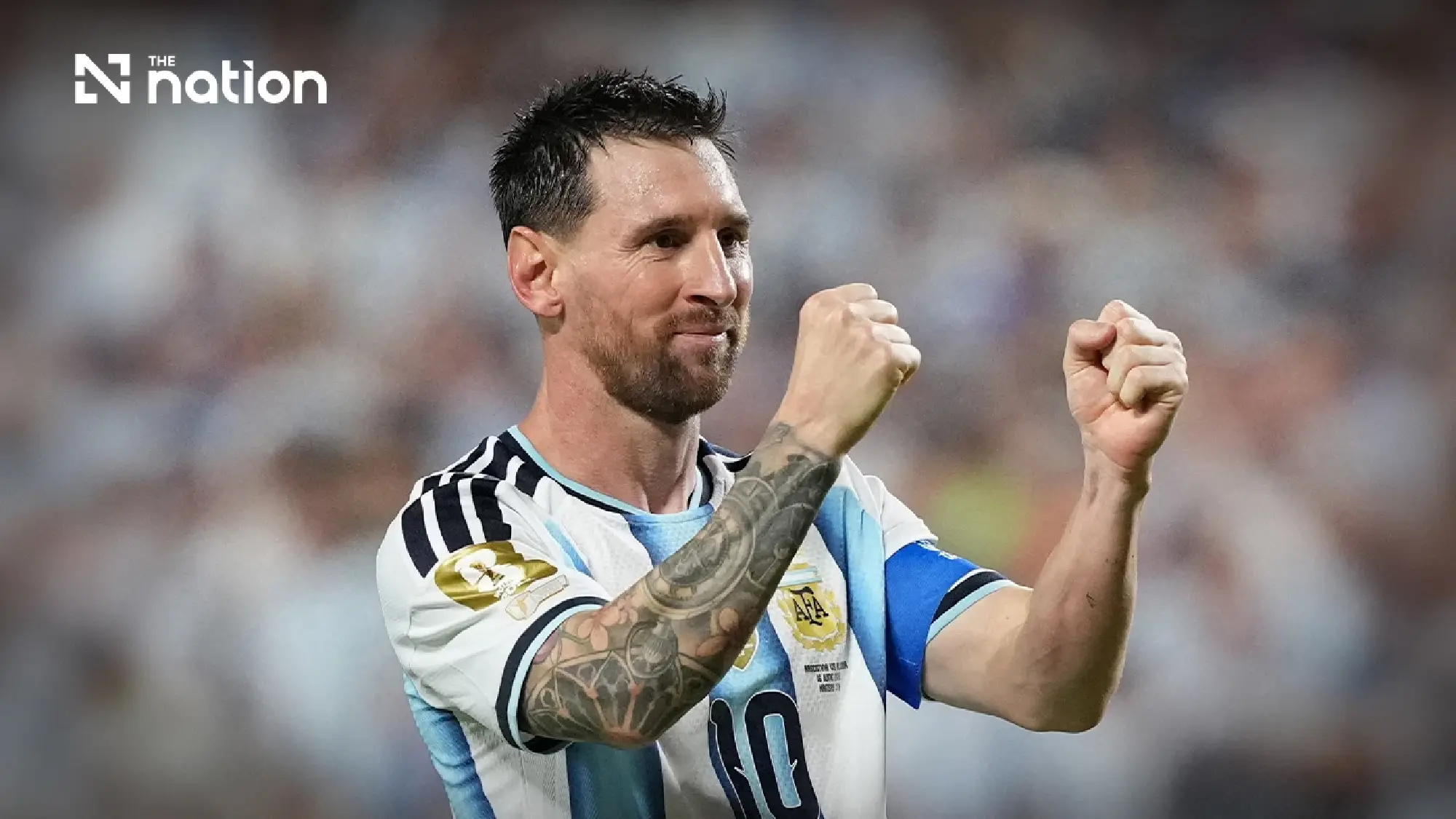 Messi marks 20 years at World Cup by matching Klose’s scoring record