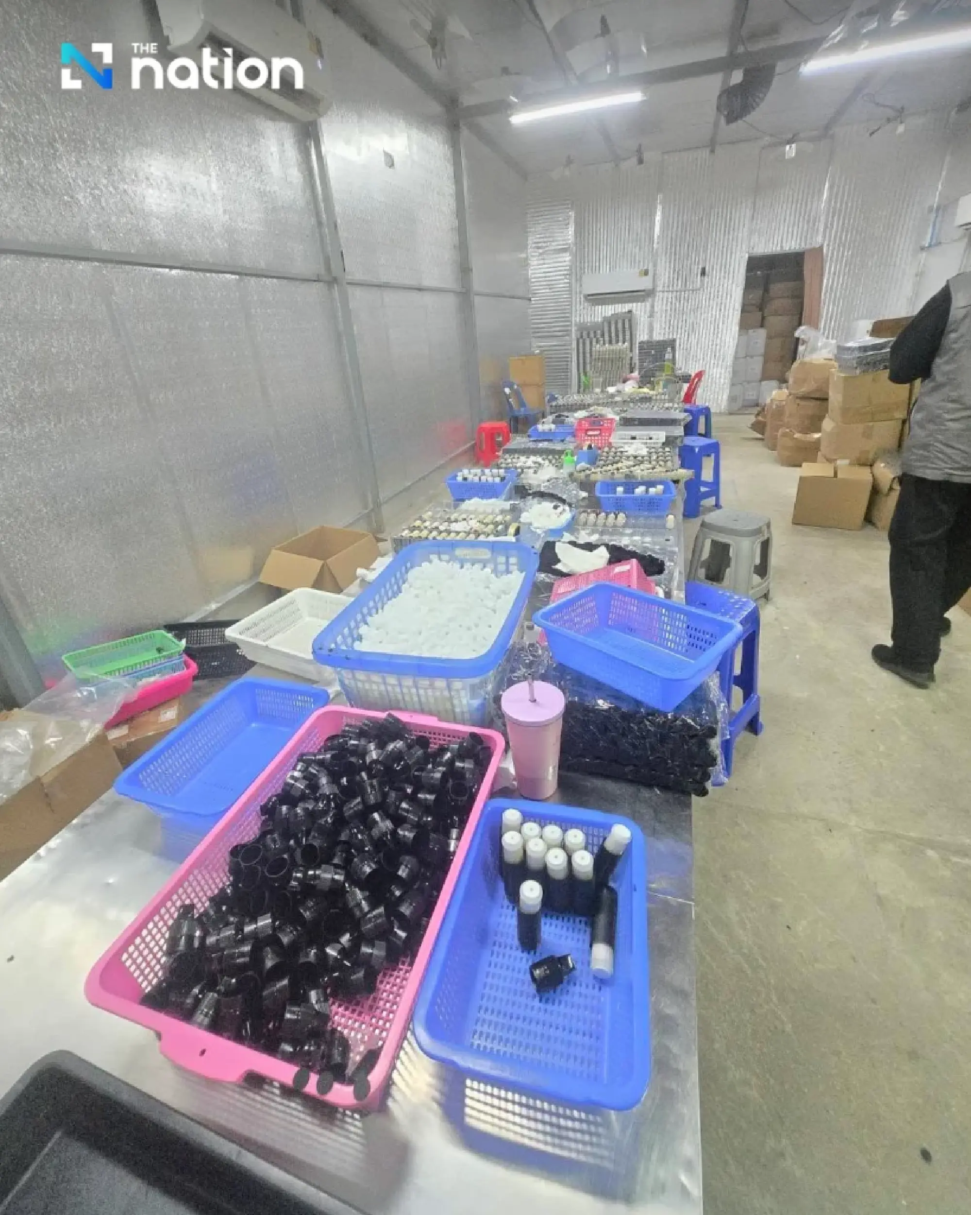 DSI busts illegal e-cigarette factory in Chonburi supplying buyers nationwide