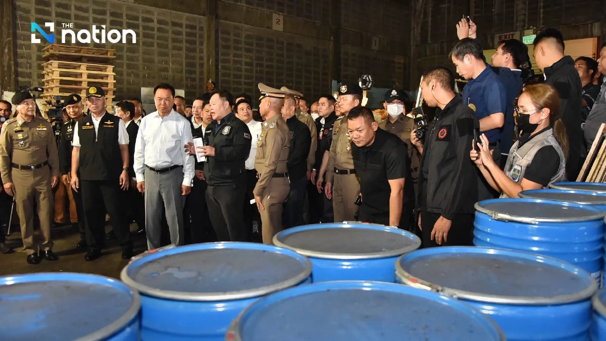 ONCB and DSI seize chemicals enough for 1.1bn meth pills
