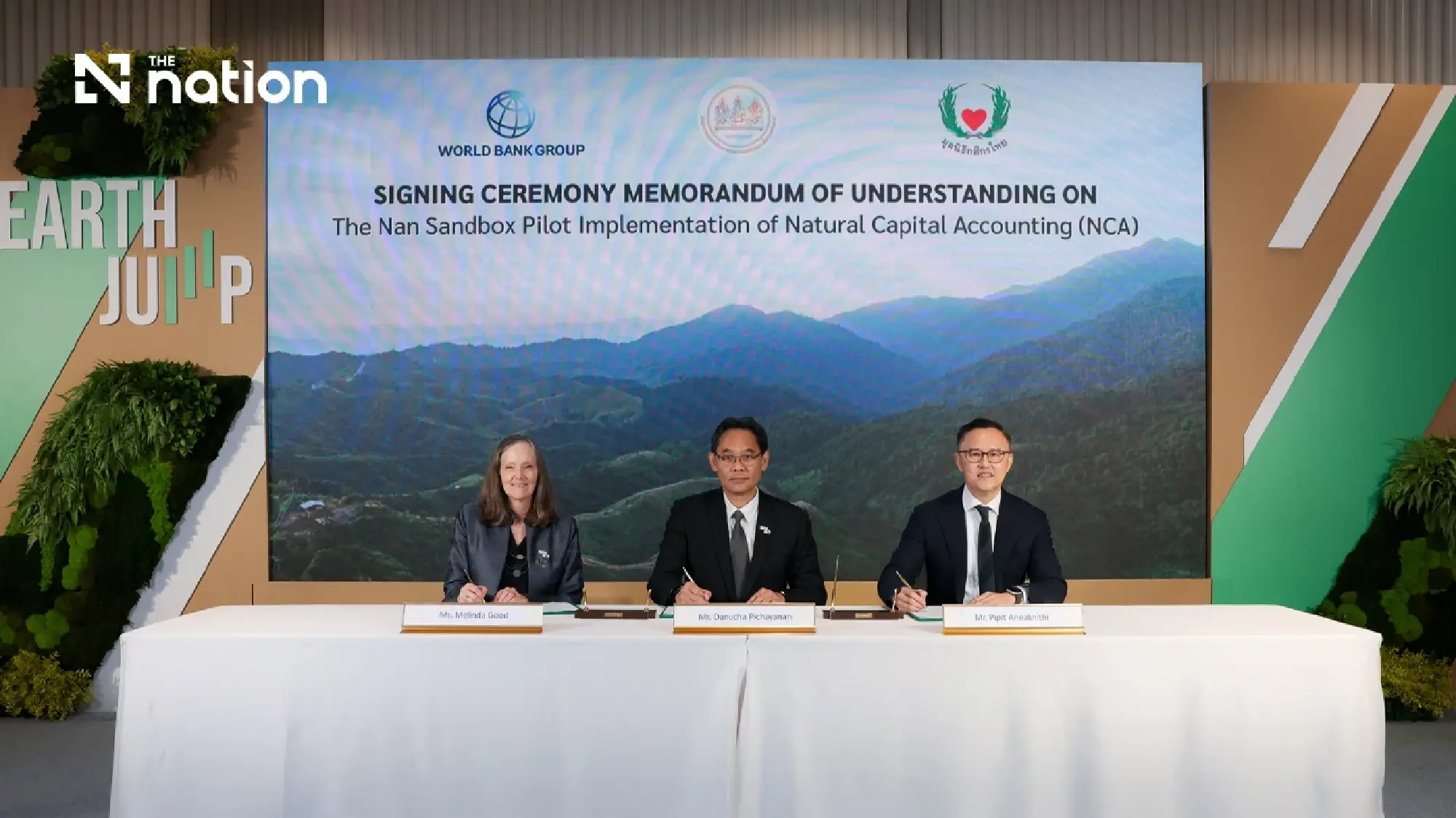 World Bank Group, NESDC and KASIKORNTHAI FOUNDATION pilot Natural Capital Accounting in Nan