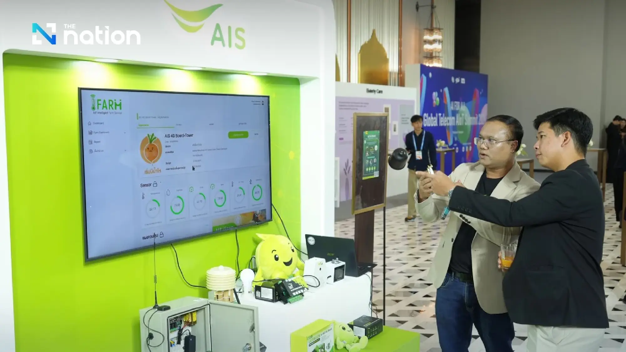 AIS Presents Intelligent Digital Technologies at the Global Telecom AIoT Summit 2026