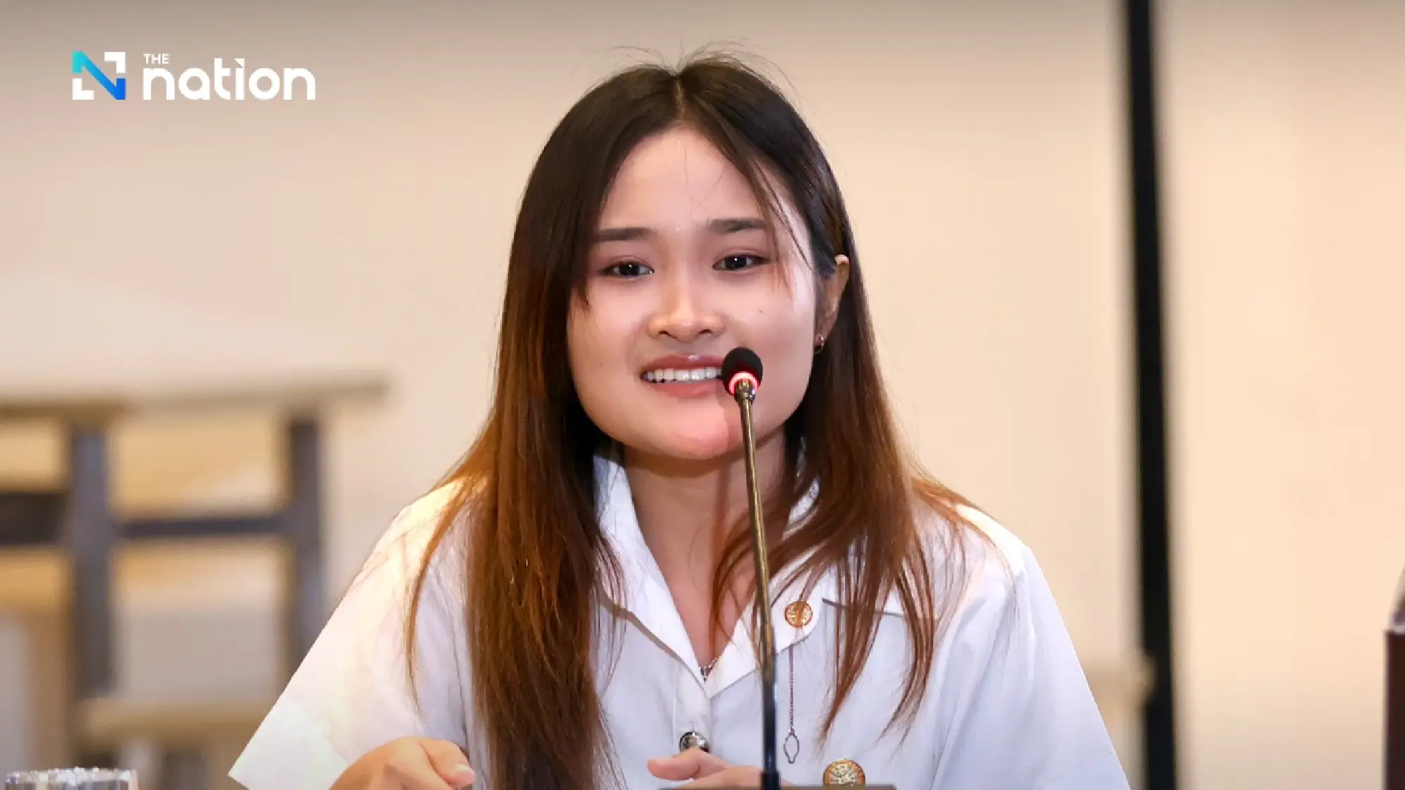 Parinyasiri Yohuang, a student at Thammasat University