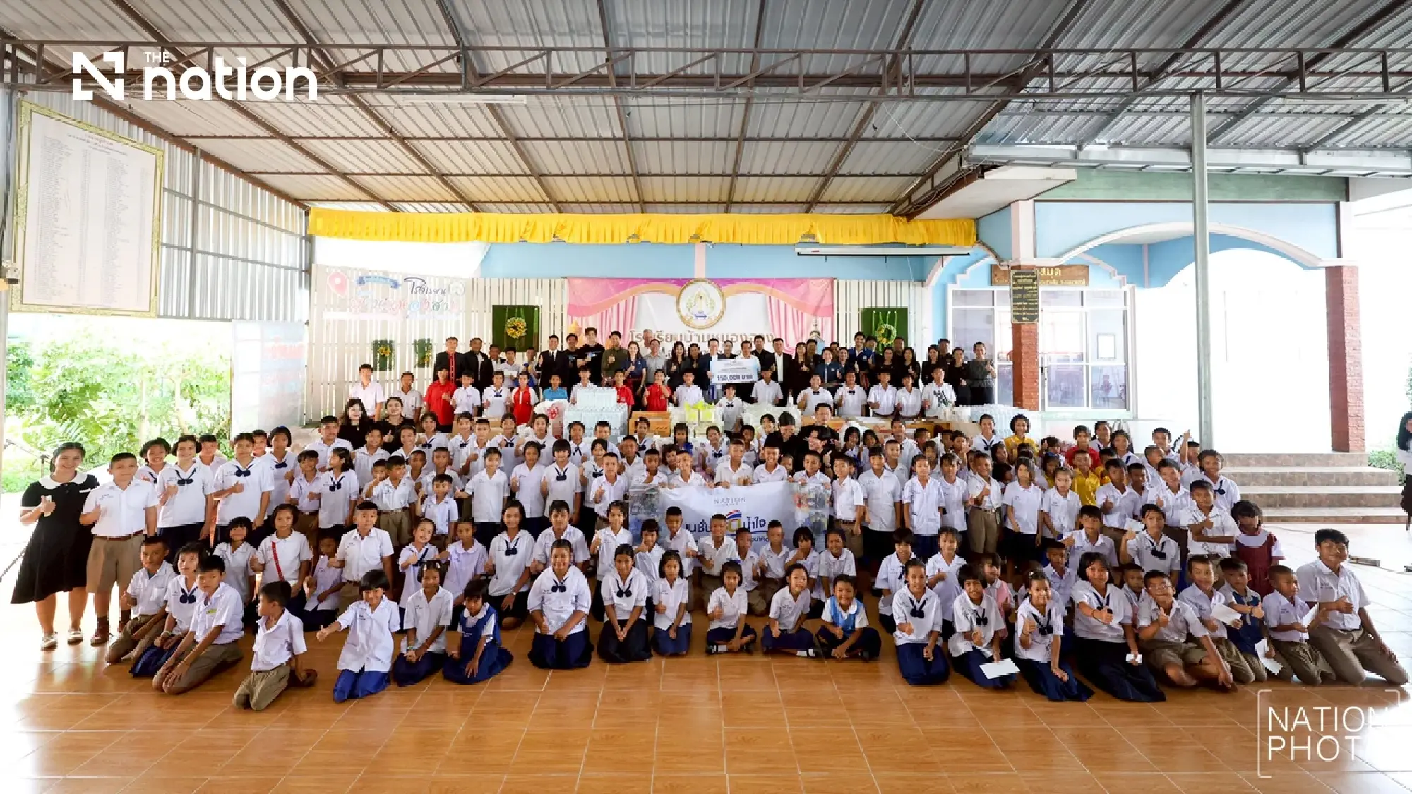 Nation Foundation delivers over 1m baht in aid to Northeast Thailand