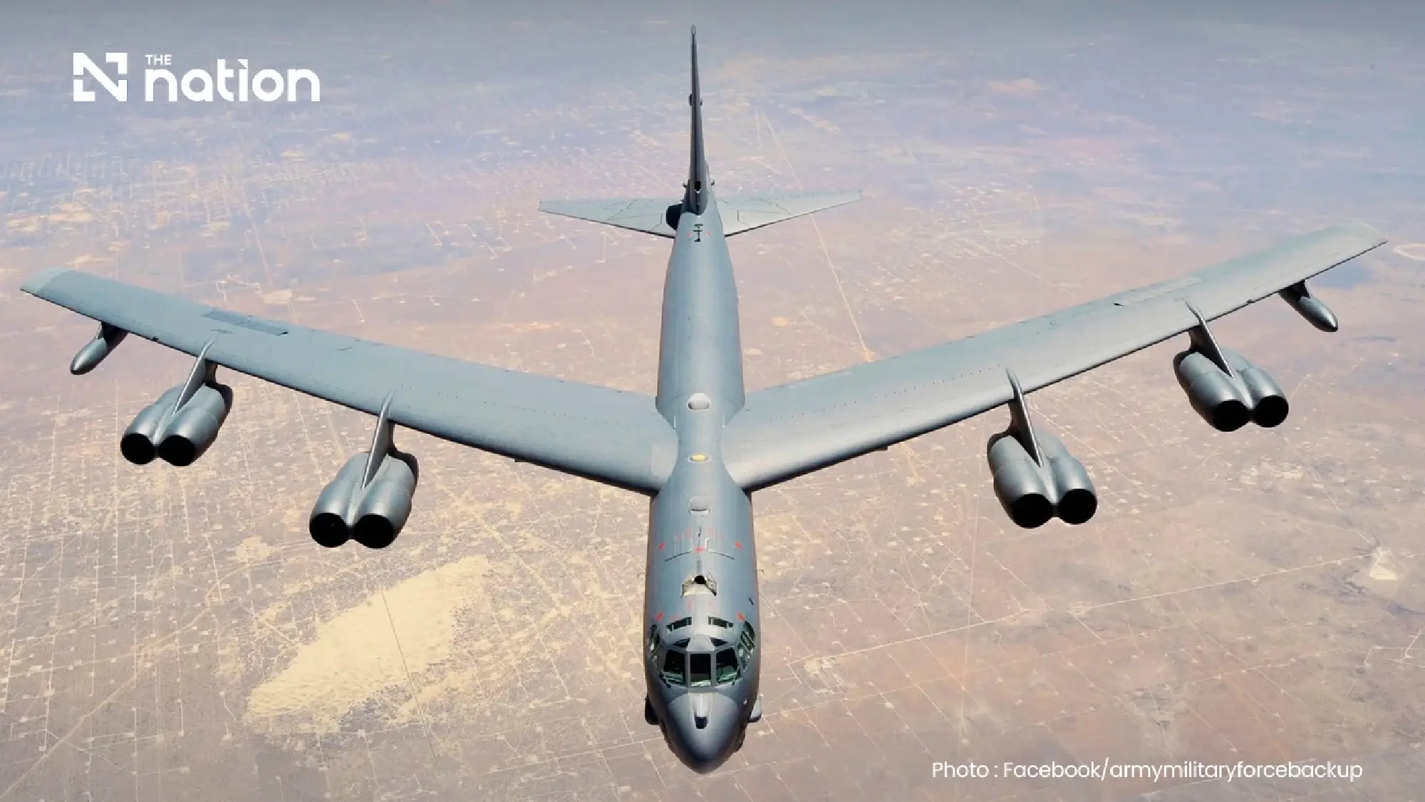 US B-52 bomber crashes in California, killing all eight crew