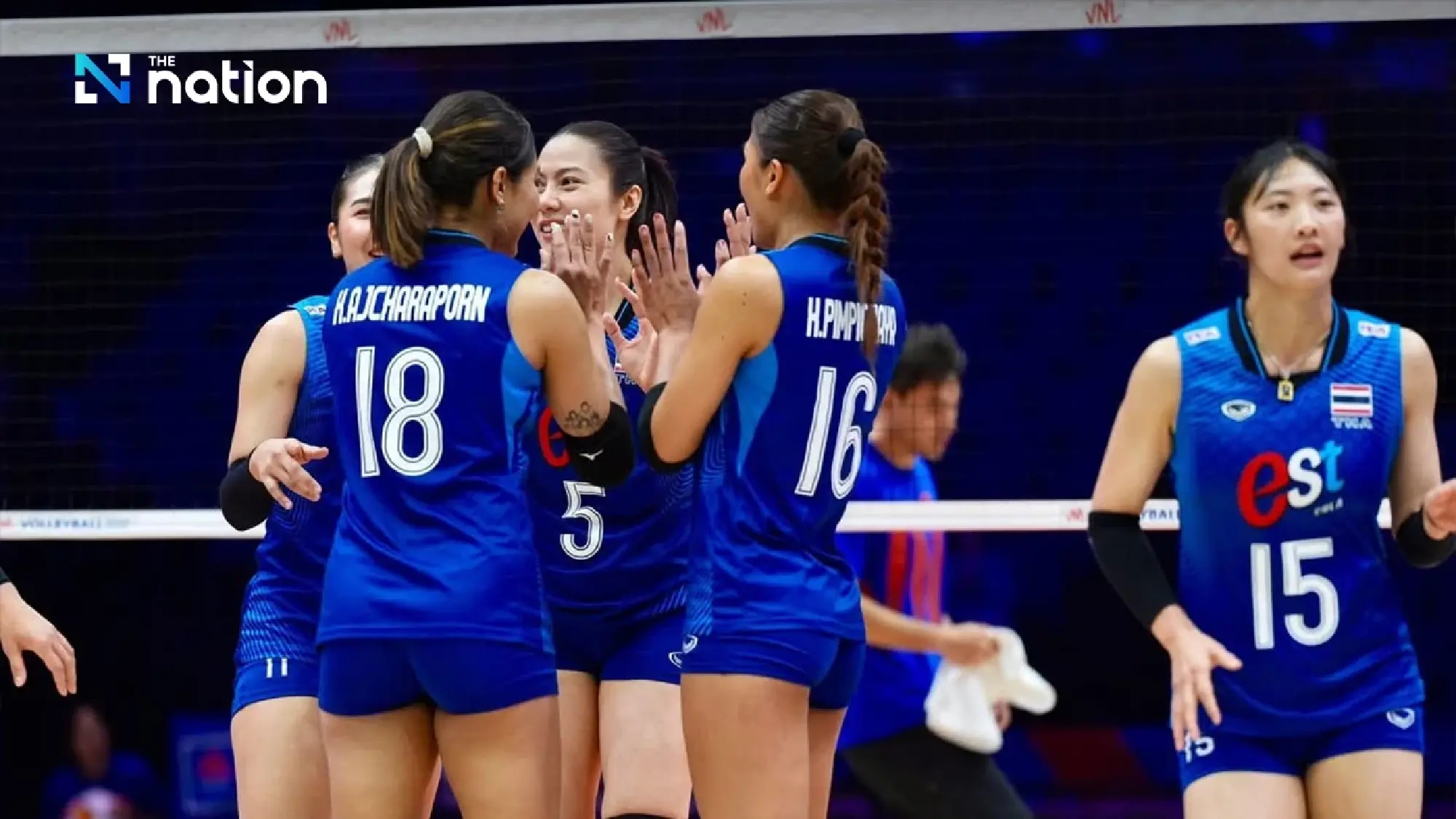Thailand suffer fourth straight VNL defeat after 3-0 loss to Czechia