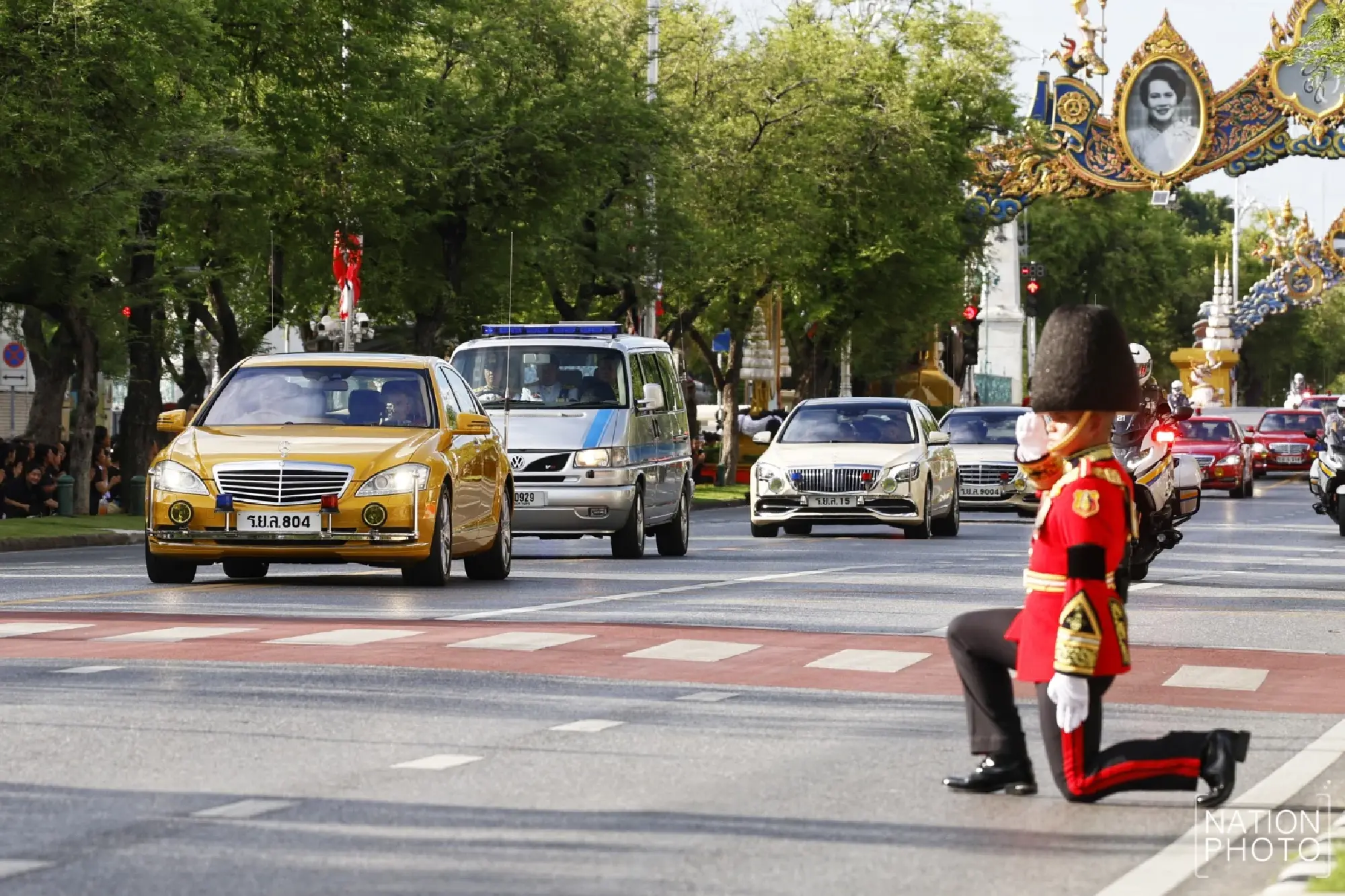 Solemn procession: Princess’s royal remains transferred to Grand Palace