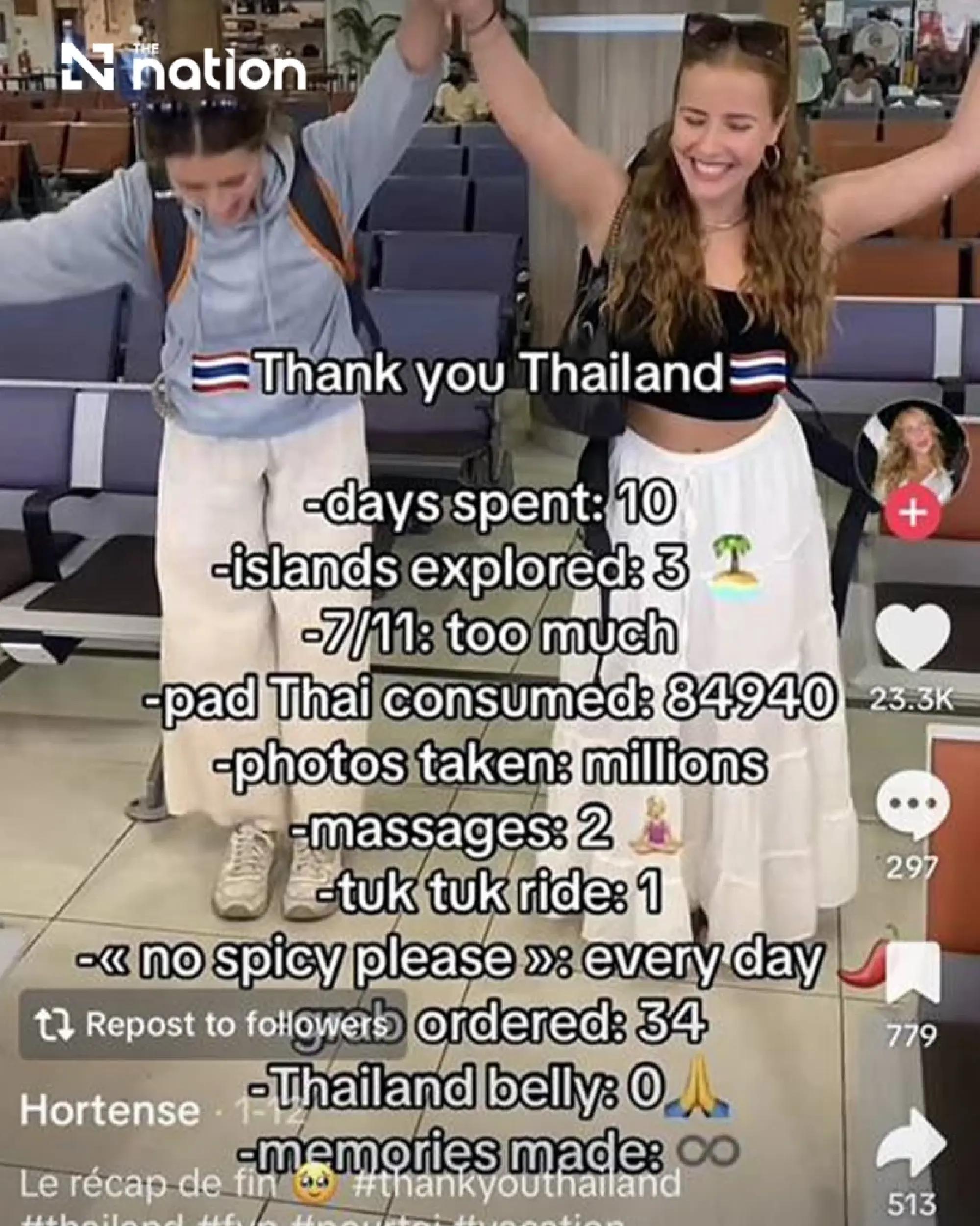 Why travellers are saying “Thank you, Thailand” before they fly home