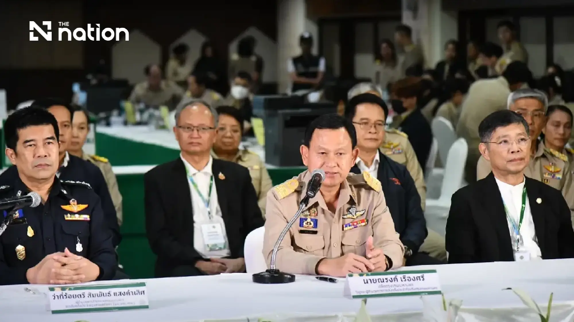 Anutin congratulates Chadchart after Bangkok poll win