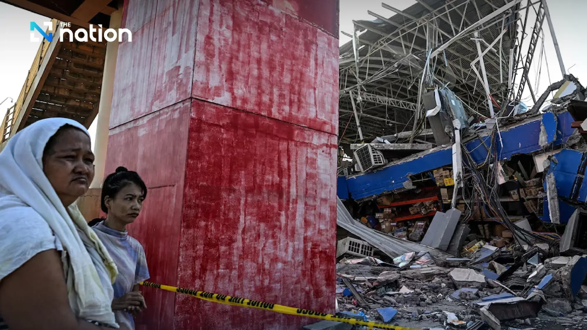 Philippines quake toll reaches 37 as rescuers search collapsed building