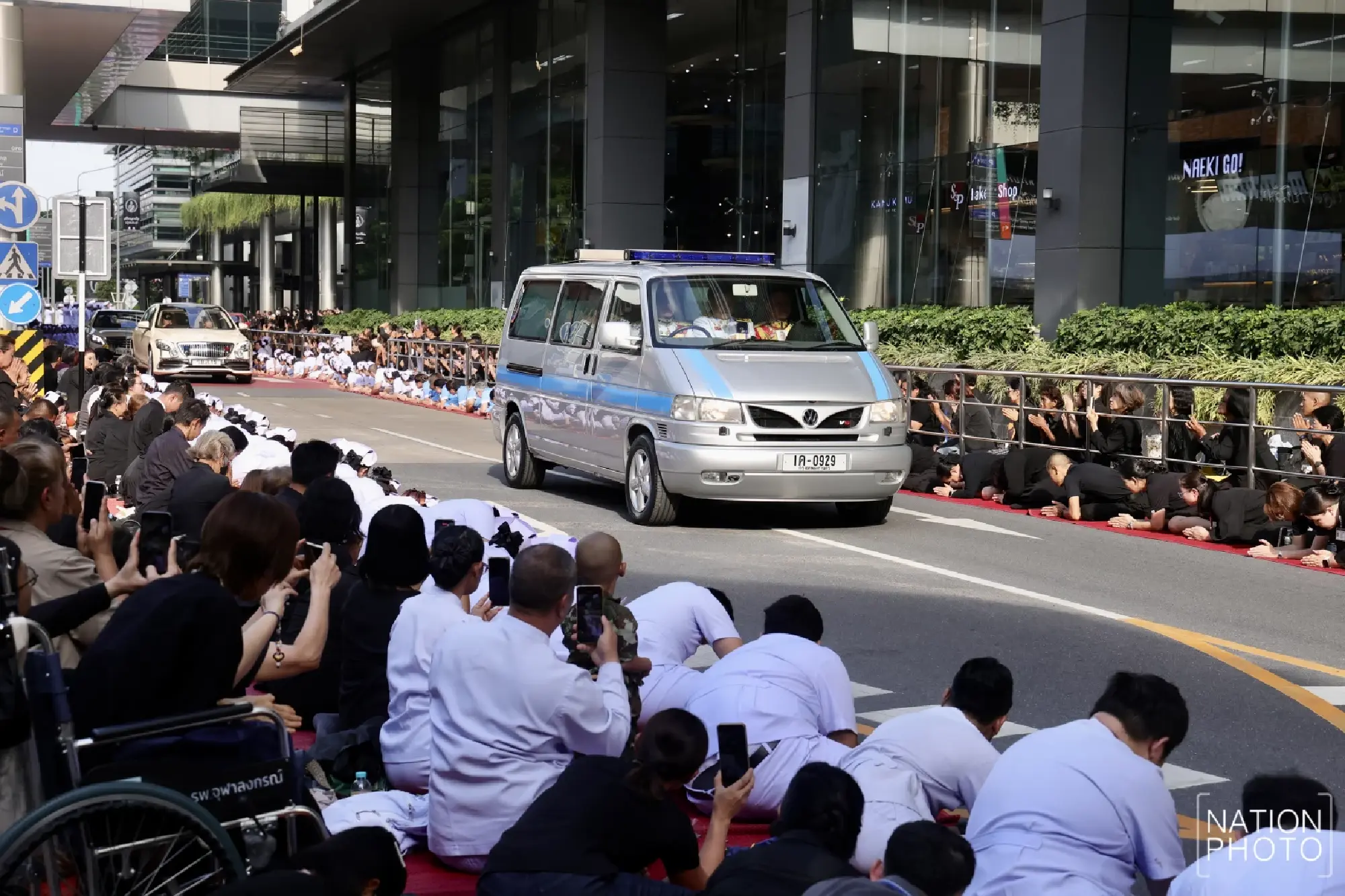 Solemn procession: Princess’s royal remains transferred to Grand Palace