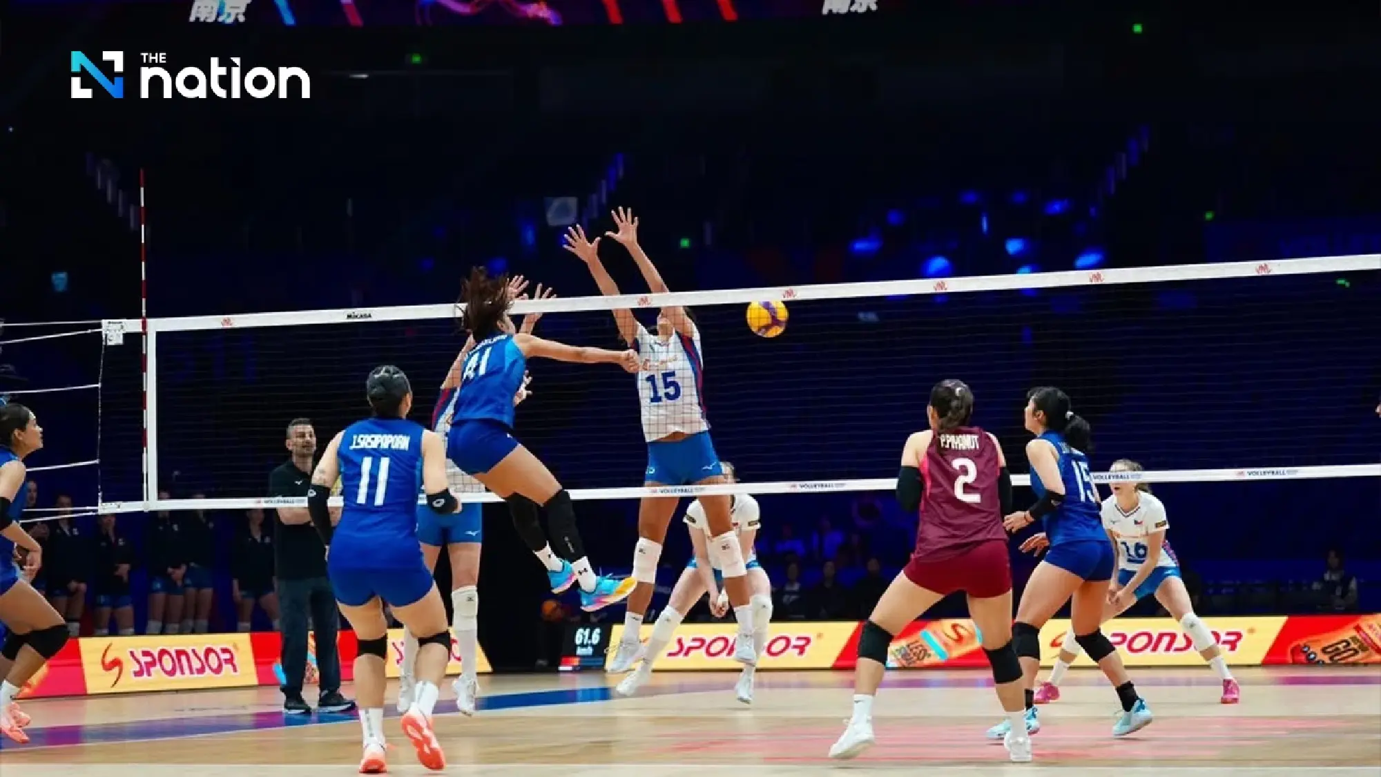 Thailand suffer fourth straight VNL defeat after 3-0 loss to Czechia