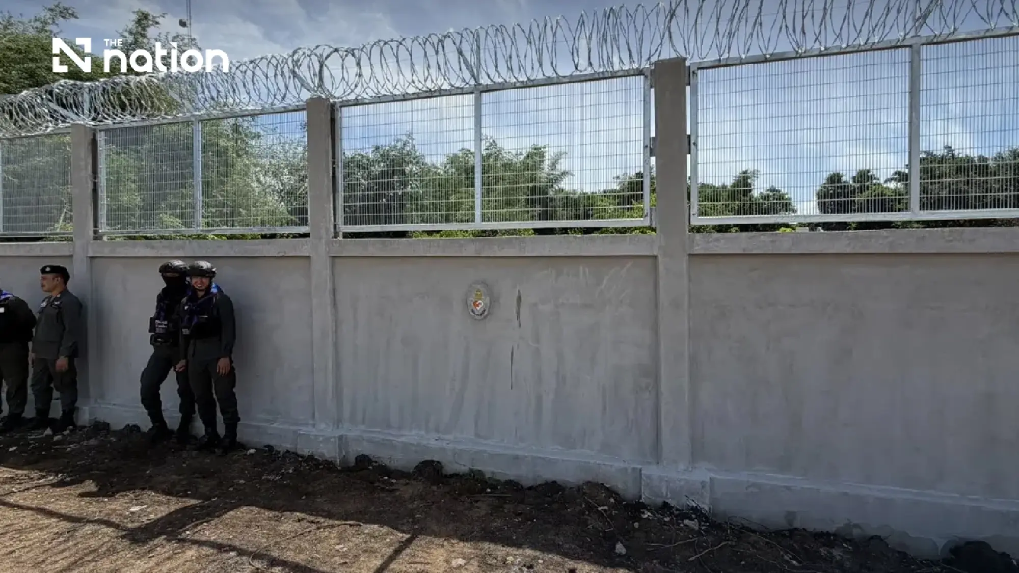Chanthaburi border fence 45% complete, markers intact