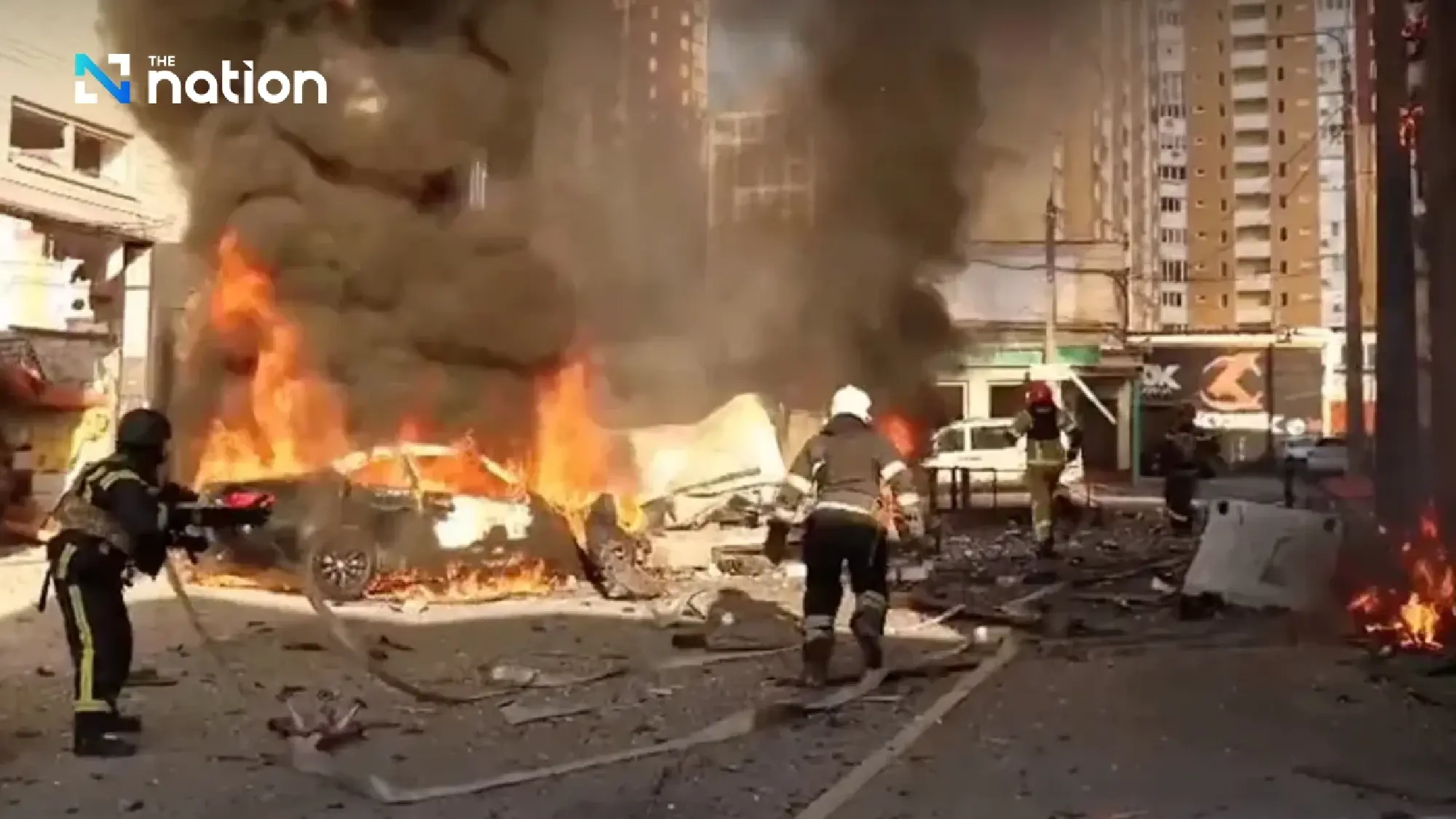 Ukraine drone strike hits Russian oil terminal during SPIEF Economic Forum
