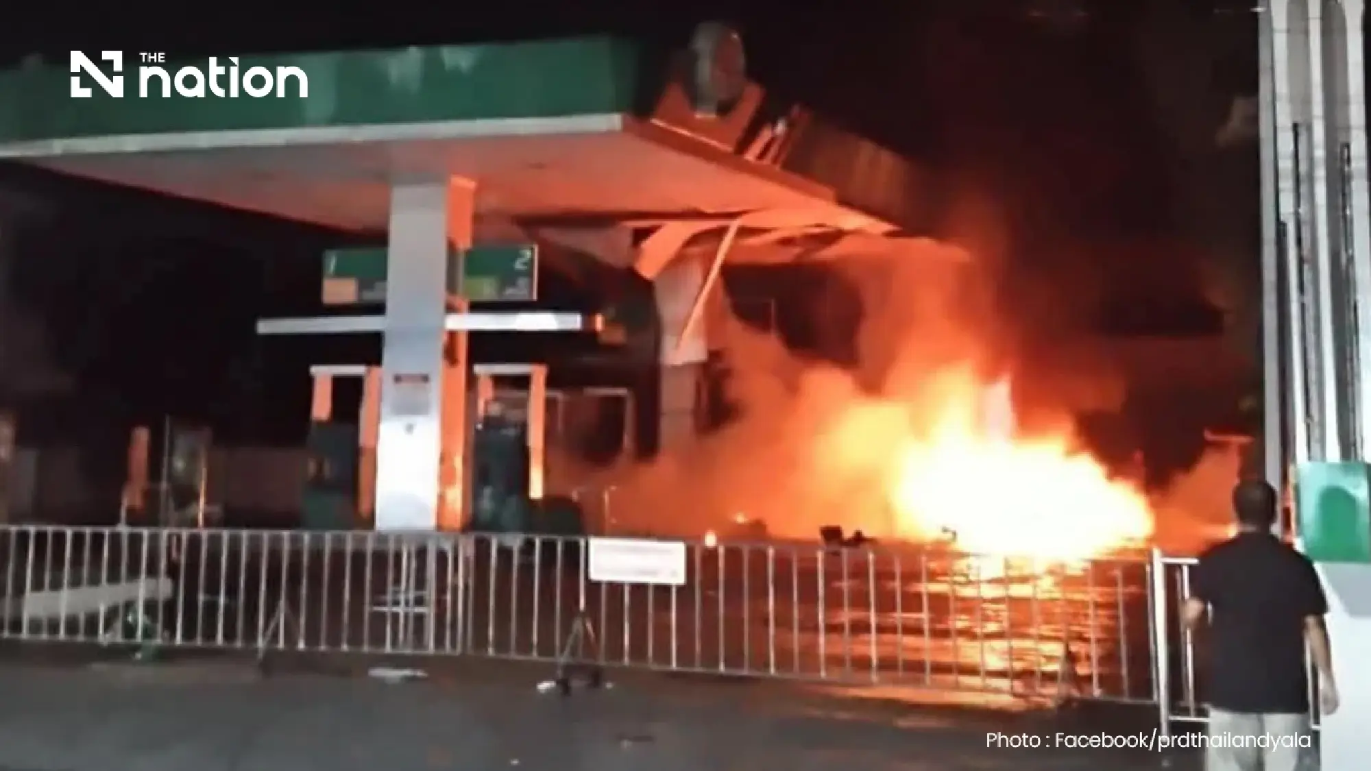 One injured as PT petrol stations attacked in Yala and Pattani