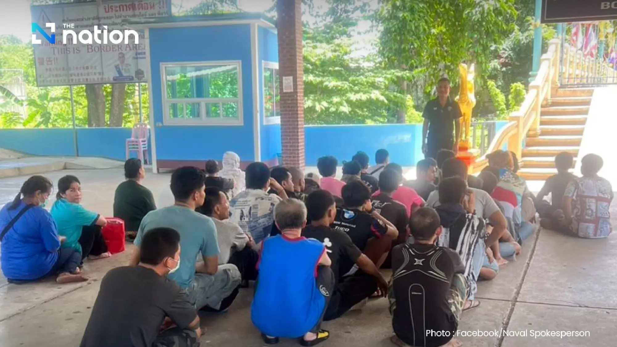 Navy denies Thai-Cambodian border reopening as 47 Cambodians set for repatriation