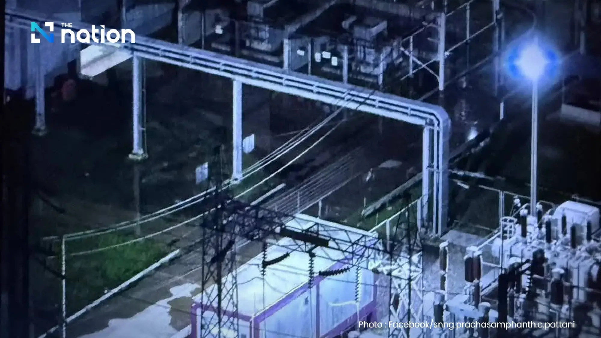 Pattani highway closed after armed attack and blast at power plant