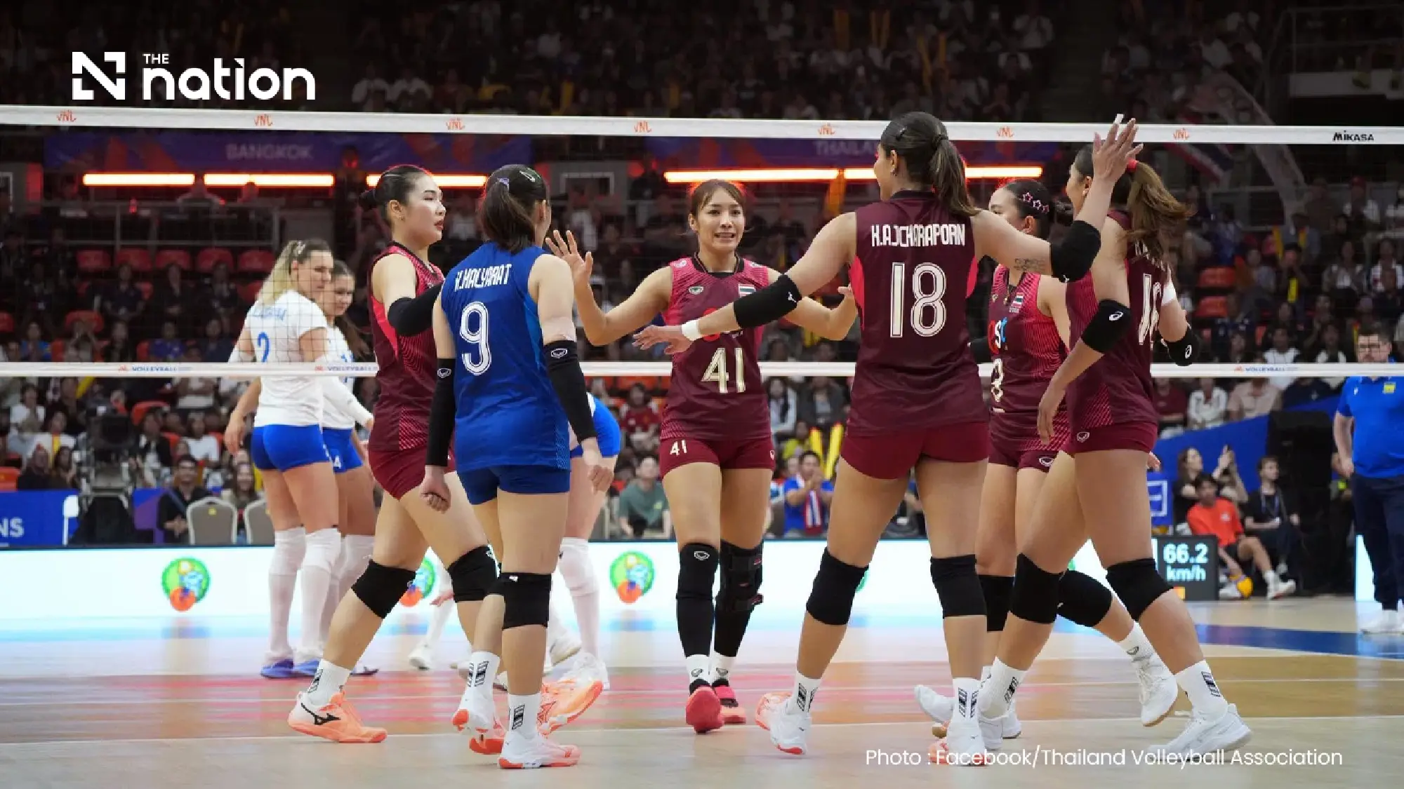 VNL 2026 Week 2: Thailand fall to Ukraine in five-set thriller