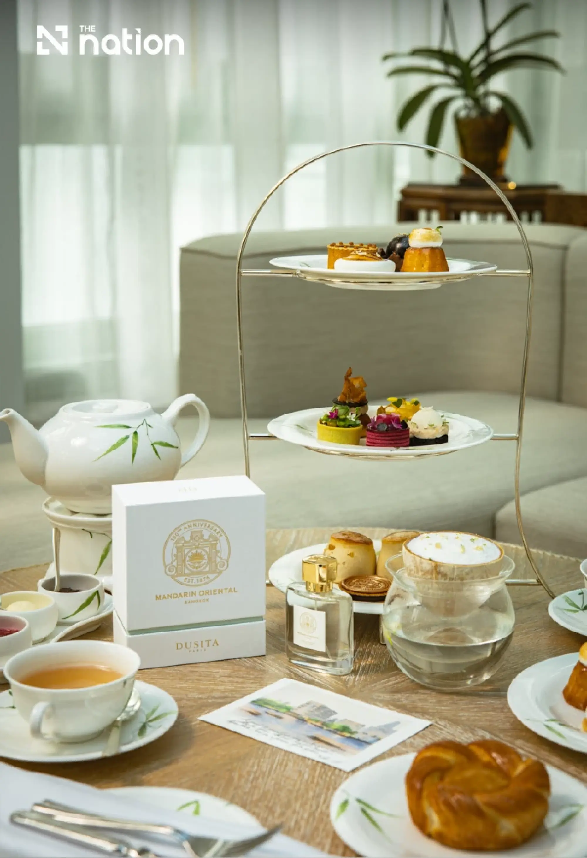 Fragrance becomes flavour in Bangkok afternoon tea experience