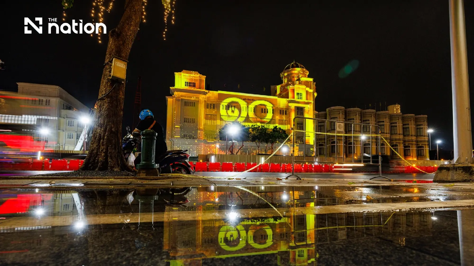 Plan B Illuminates Bangkok Historic Landmark with Royal Tribute