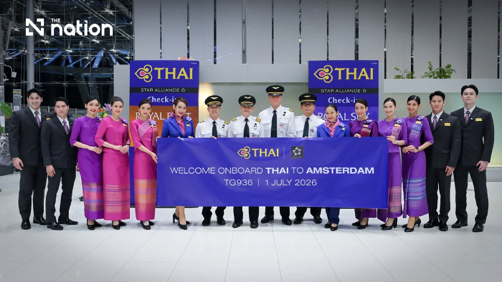 Thai Airways Returns to Amsterdam After 28-Year Hiatus with Daily Flights