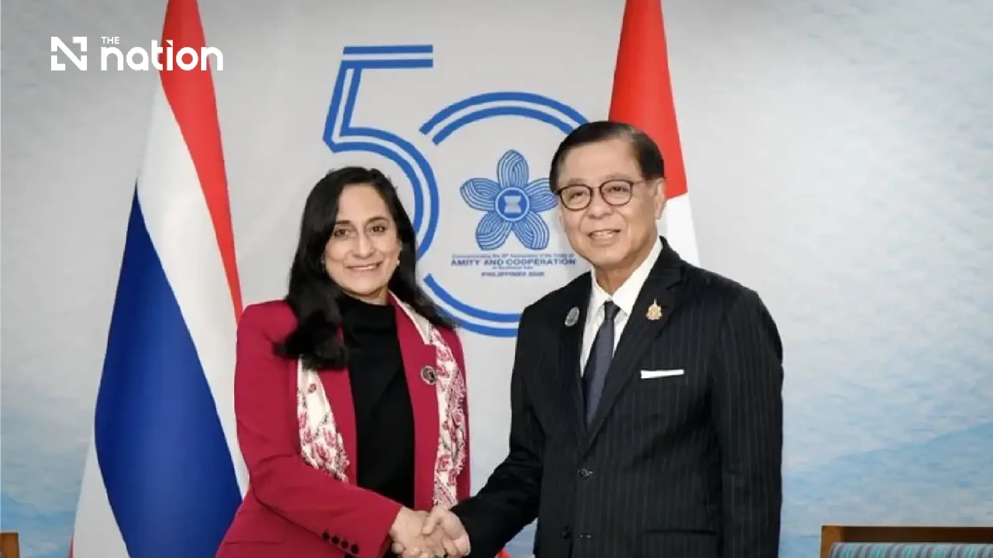 Thai and US foreign ministers hold bilateral talks on security, economy and regional issues