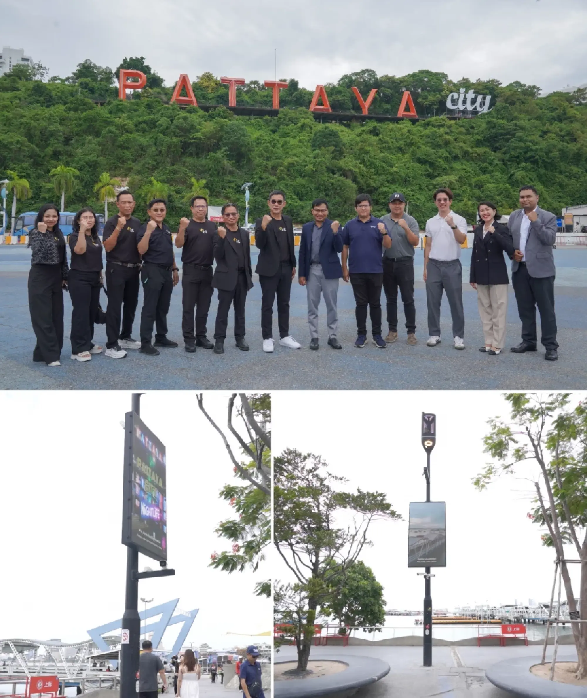 NT & Security Pitch Launch AI-Powered Pattaya Smart Pole
