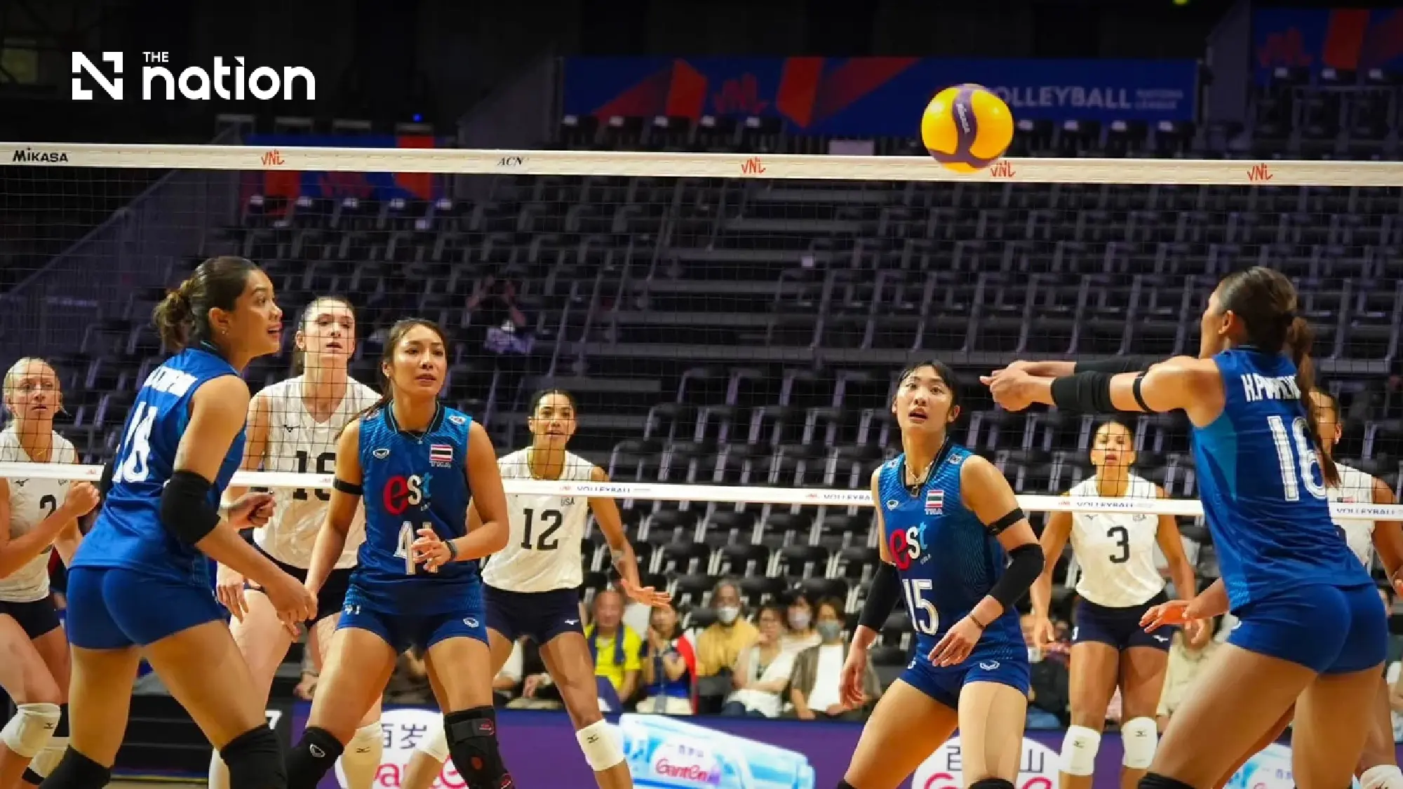 Thailand swept by USA in VNL Week 3 opener