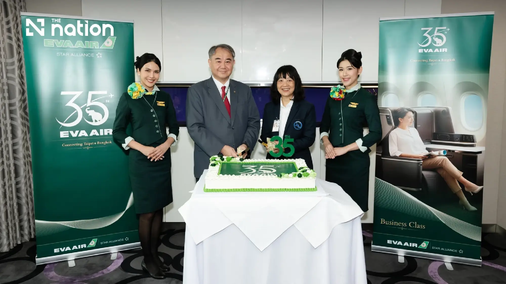 EVA Air Marks 35 Years of Taipei–Bangkok Route
