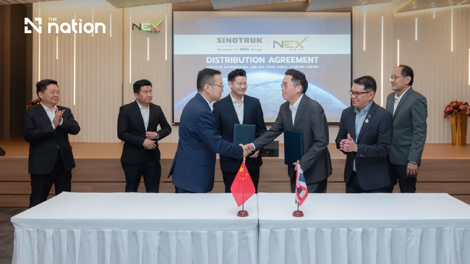 SINOTRUK, a Global Heavy-Duty Electric Truck Giant, Appoints NEX as Exclusive Distributor in Thailand