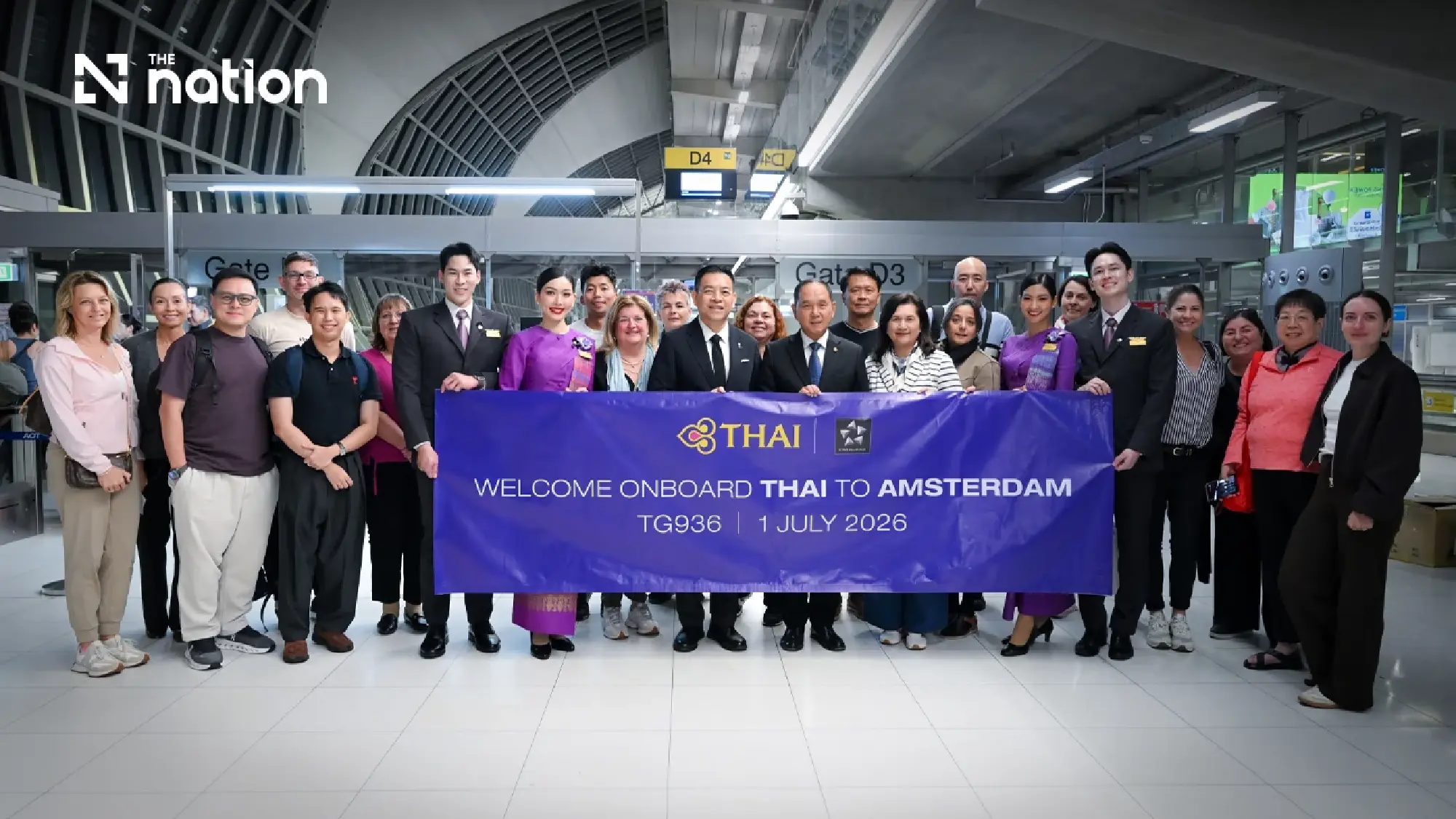 Thai Airways Returns to Amsterdam After 28-Year Hiatus with Daily Flights