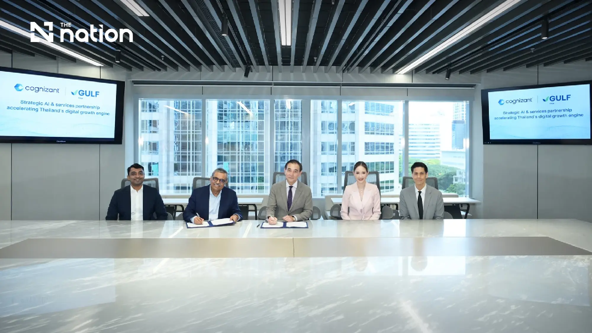 Gulf Edge and Cognizant Launch Strategic AI & Services Partnership to Accelerate Thailand’s AI Transformation
