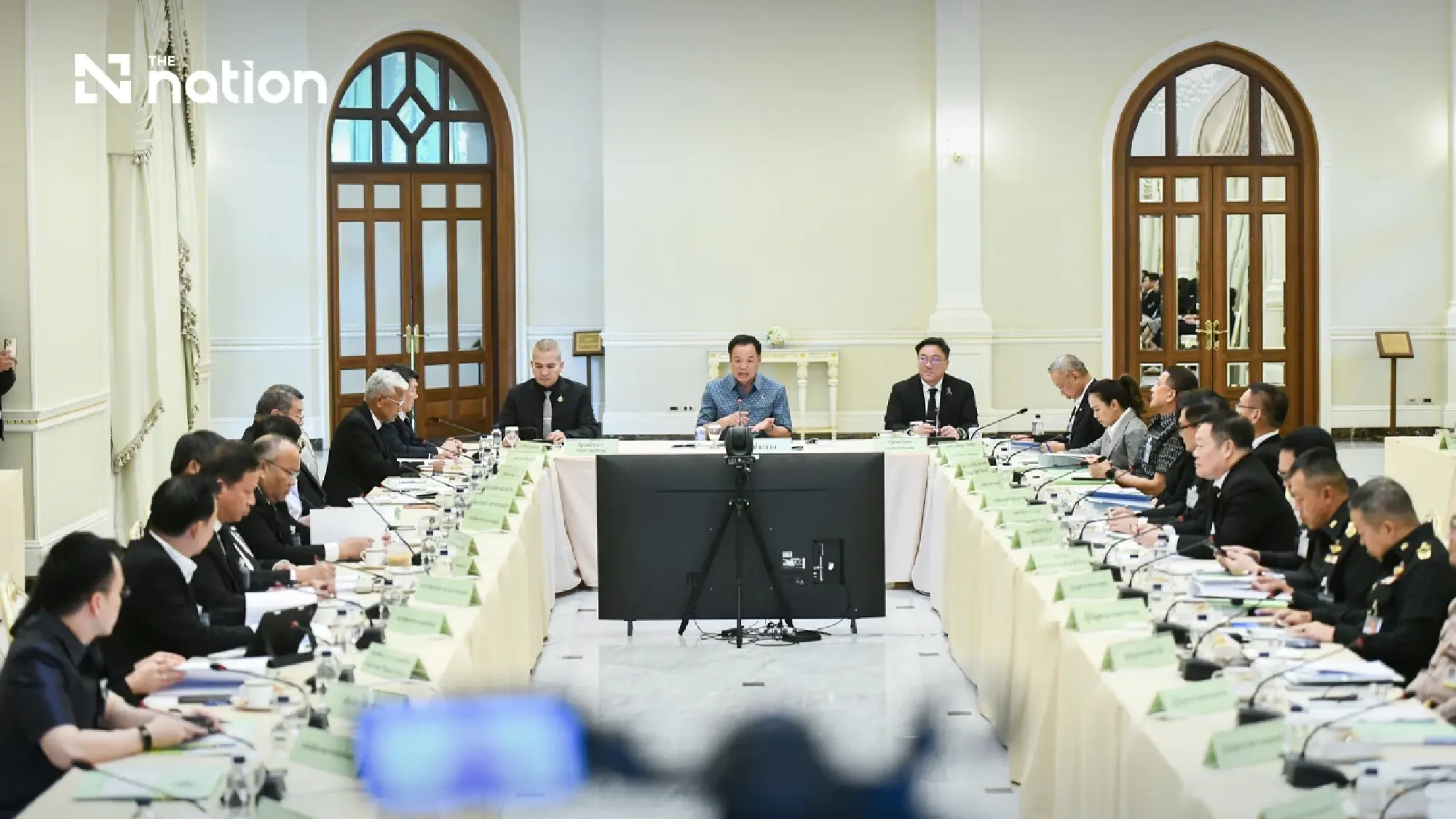 PM Anutin backs six measures to curb outbound drug smuggling