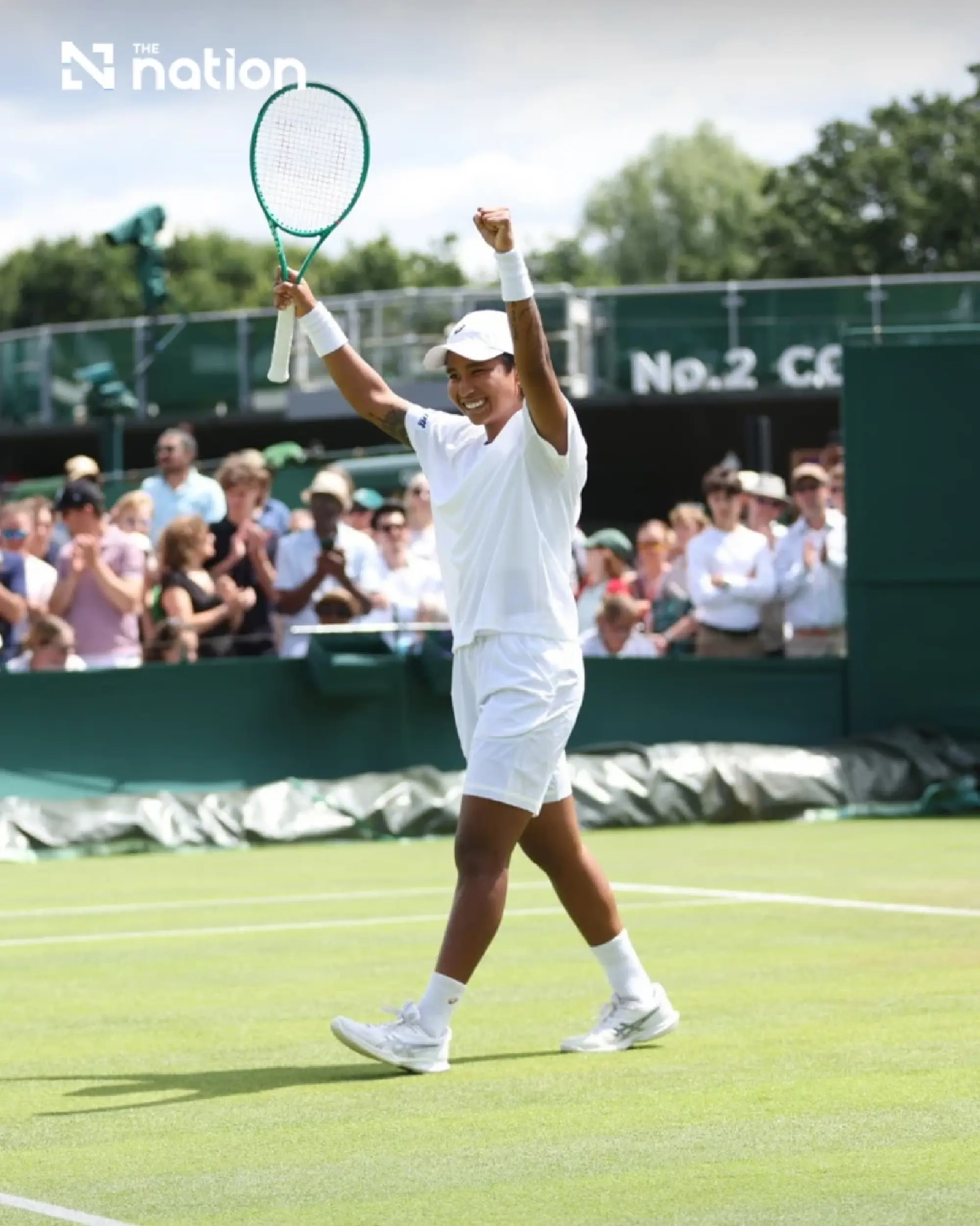 Mananchaya stuns Parks to reach Wimbledon third round in Thai tennis milestone