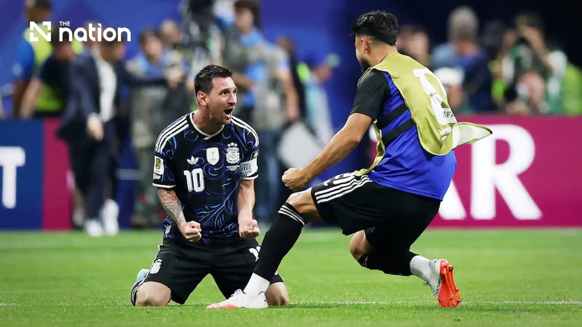 Messi’s late double assist fires Argentina past England and into World Cup final